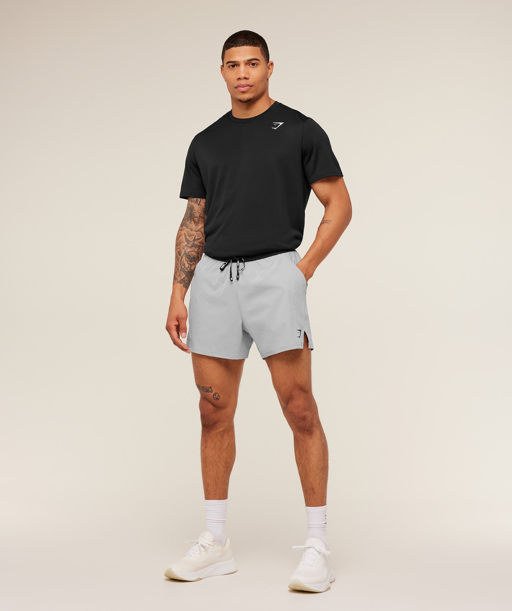 Gymshark Weekend 5" Shorts Stratus Grey