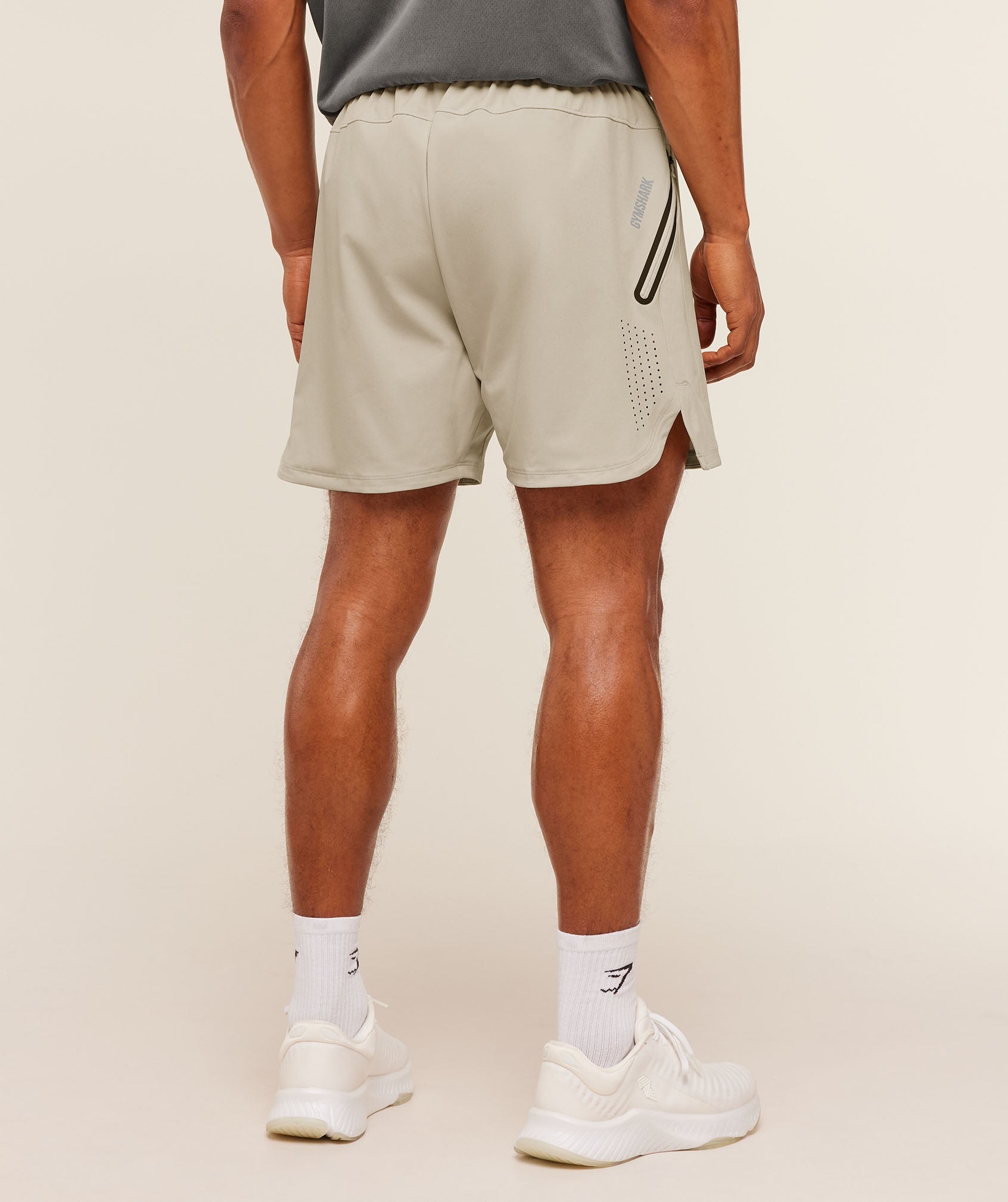 Gymshark Sport Hybrid 6" Shorts Pebble Grey
