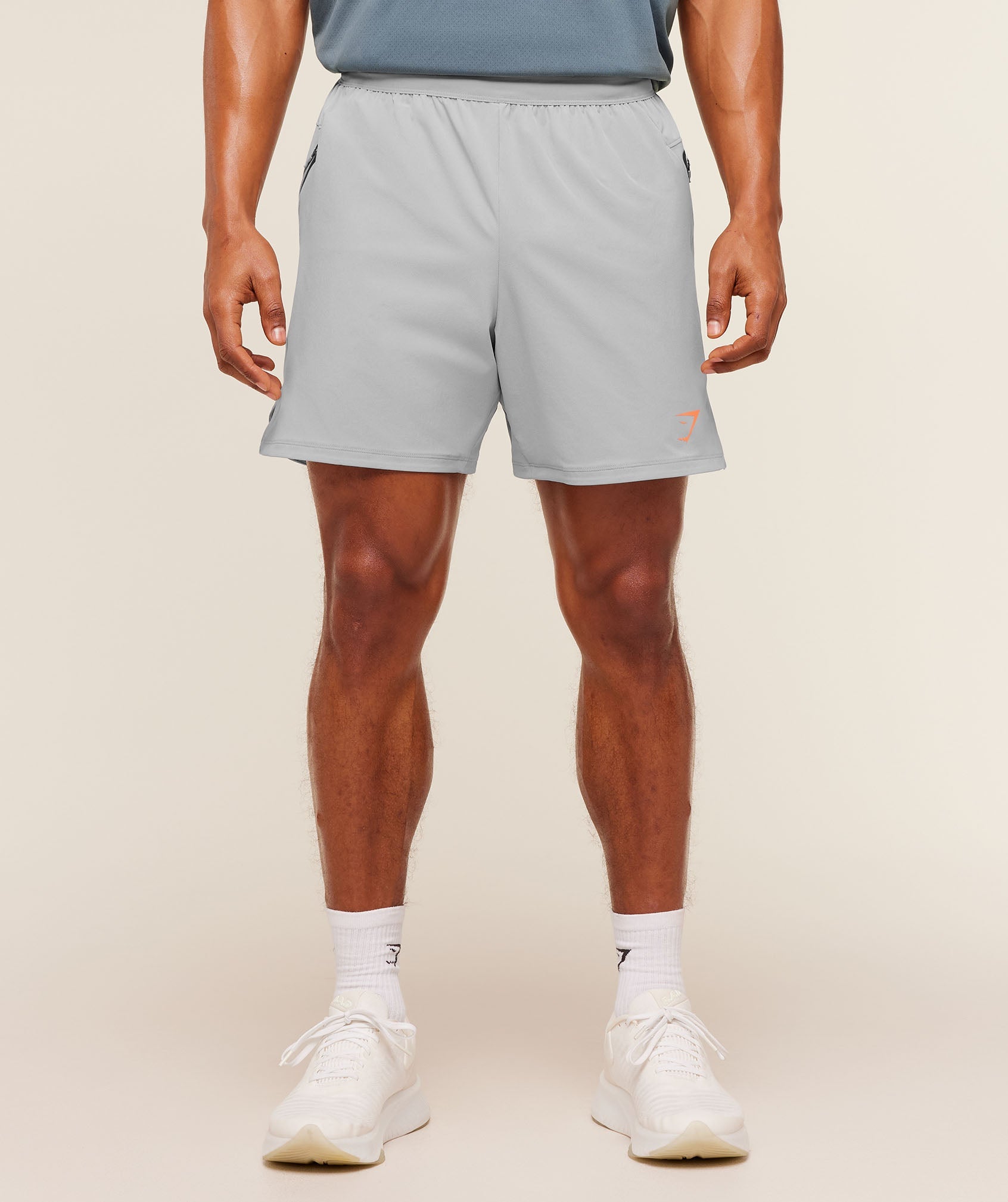 Gymshark Sport Hybrid 6" Shorts Stratus Grey