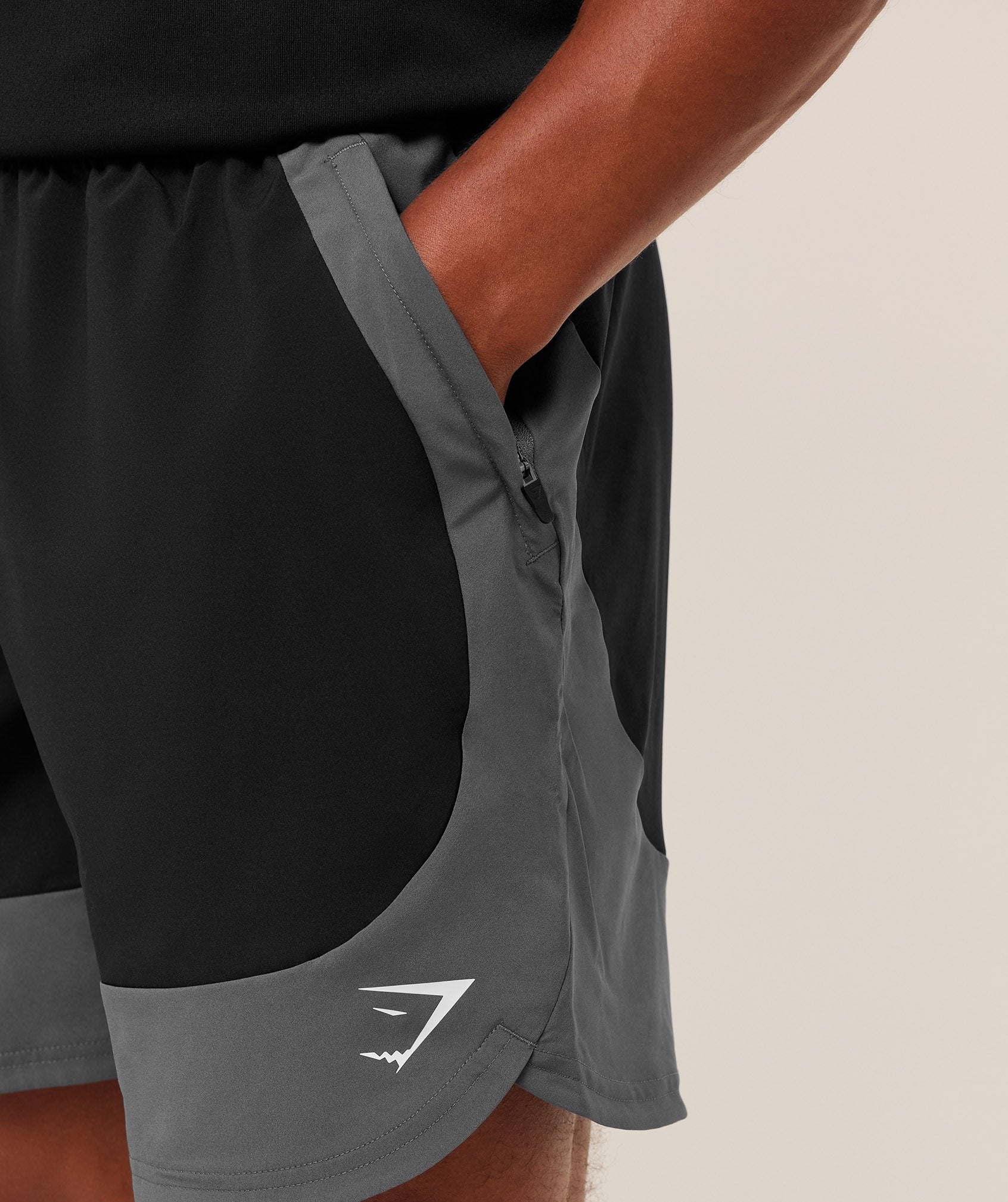 Gymshark Sport 25 Block 7" Shorts Black