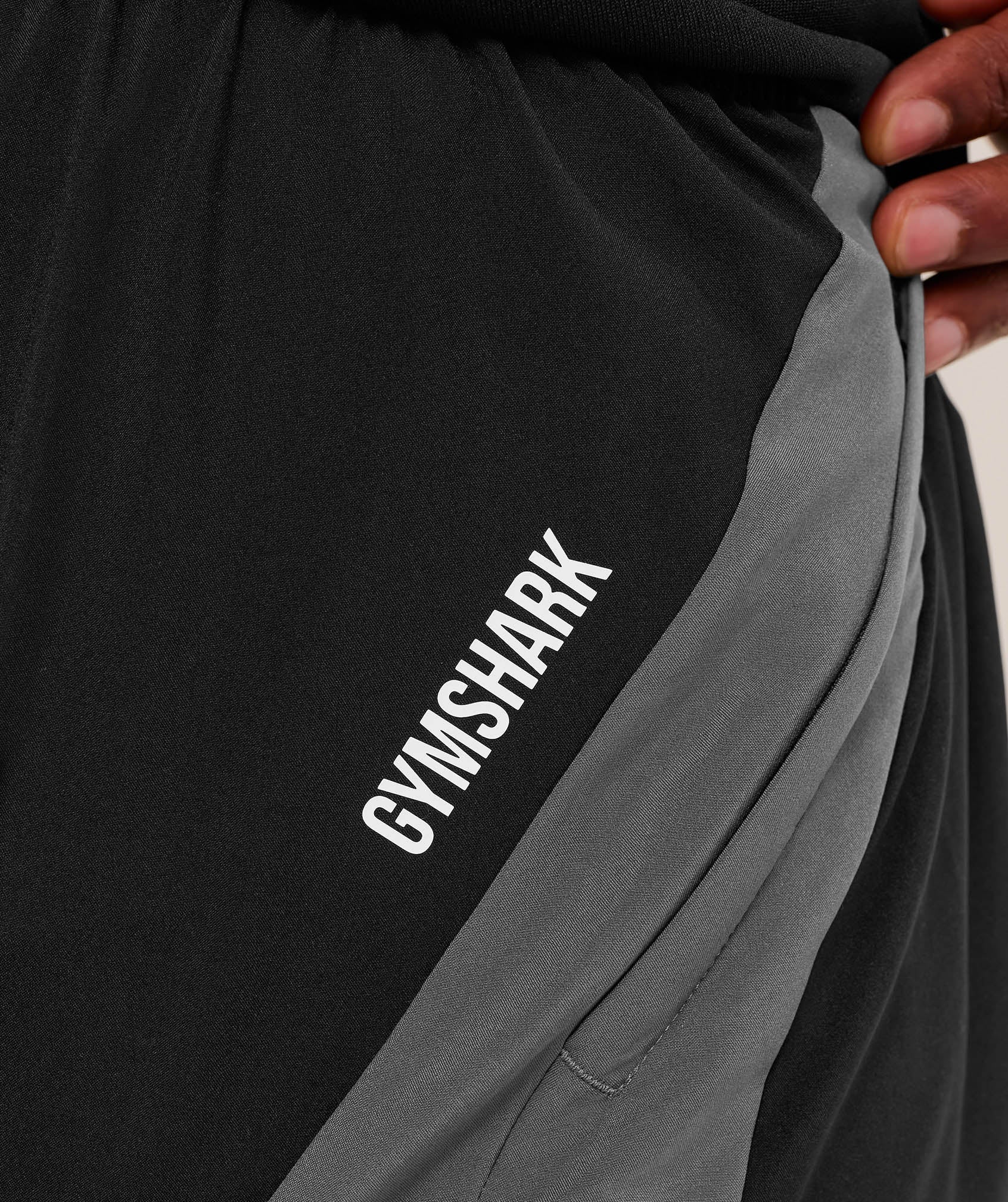 Gymshark Sport 25 Block 7" Shorts Black