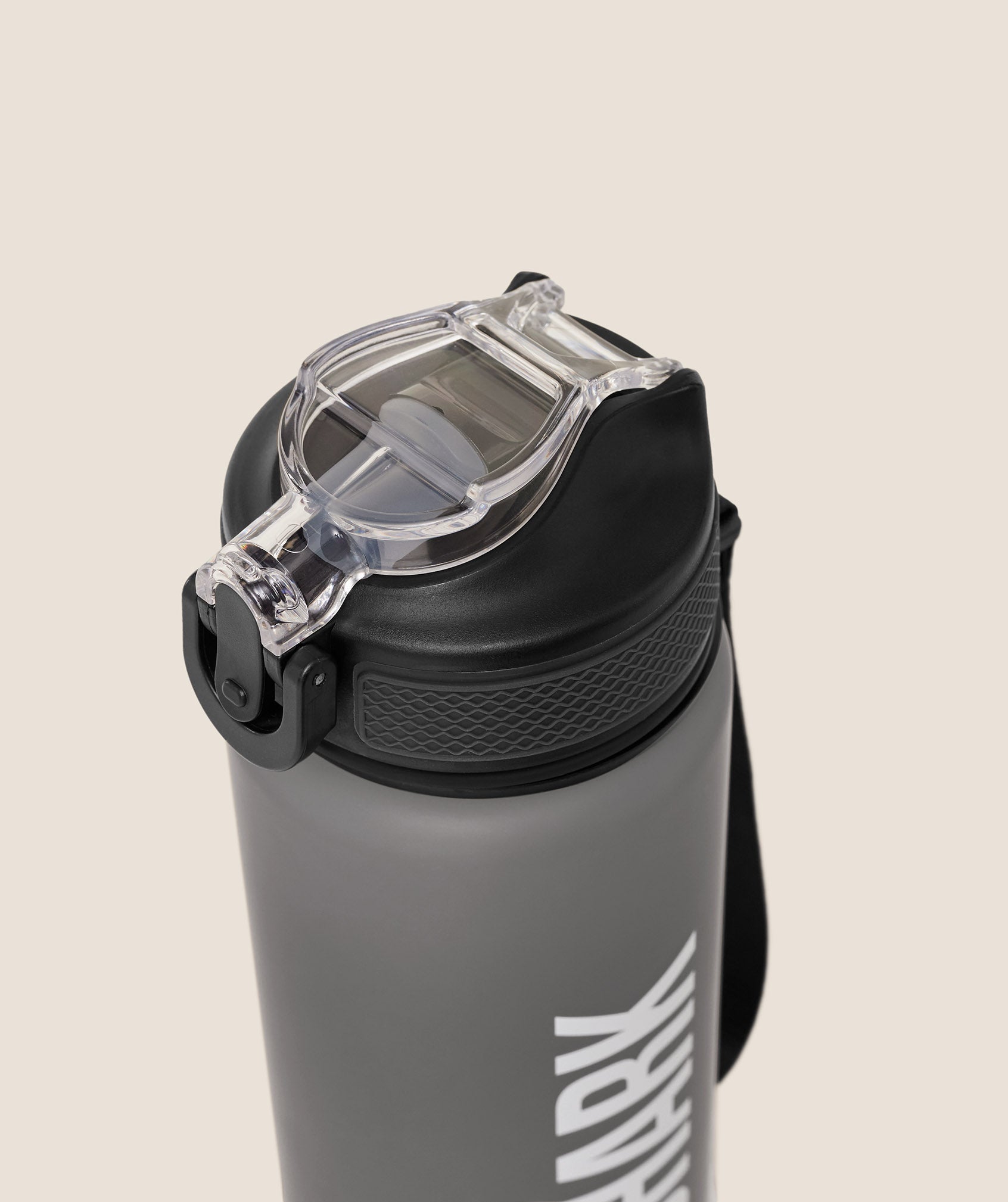 Gymshark Sports Bottle With Straw Gs Black