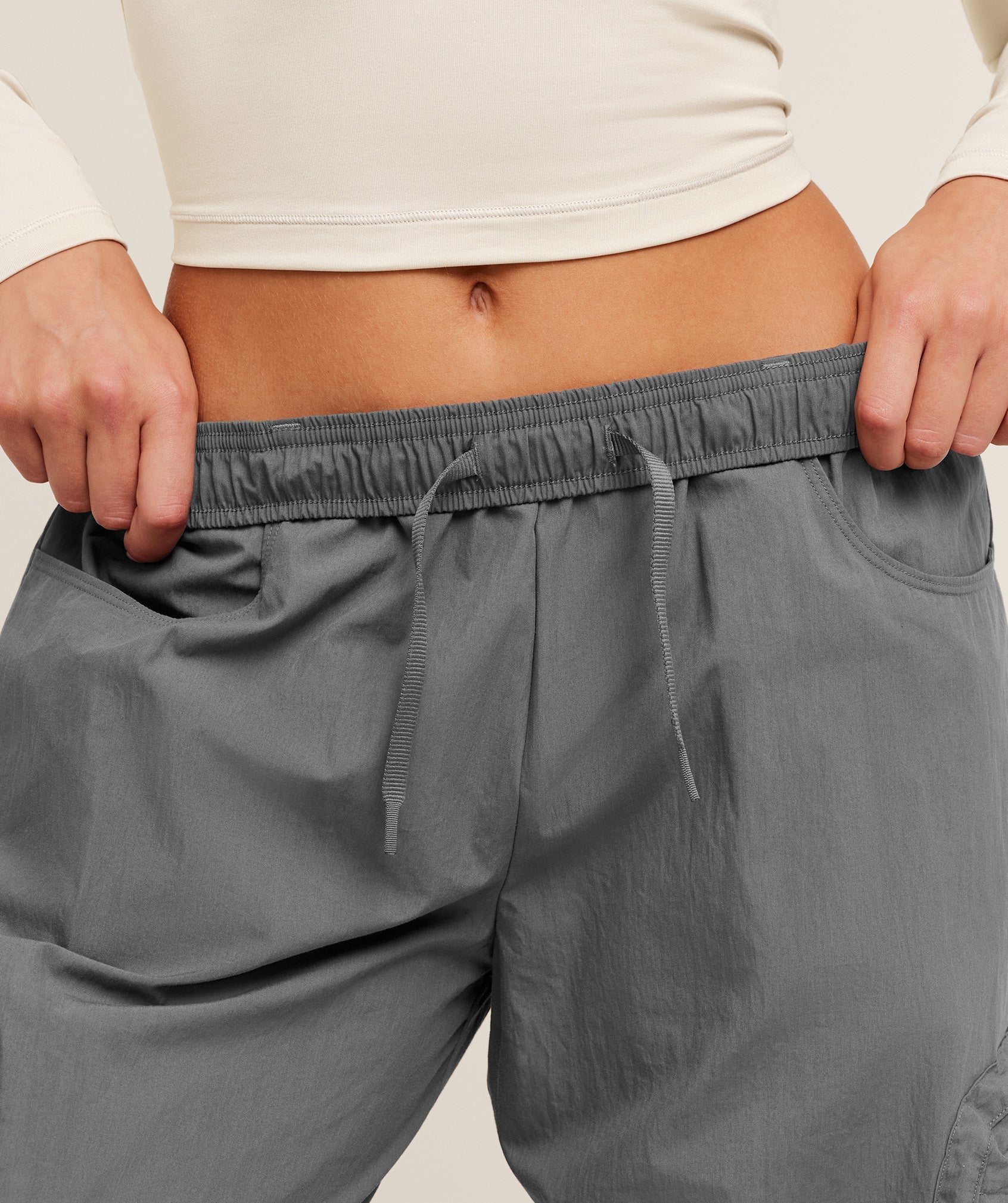 Women's Gymshark Cargo Pant Dark Grey