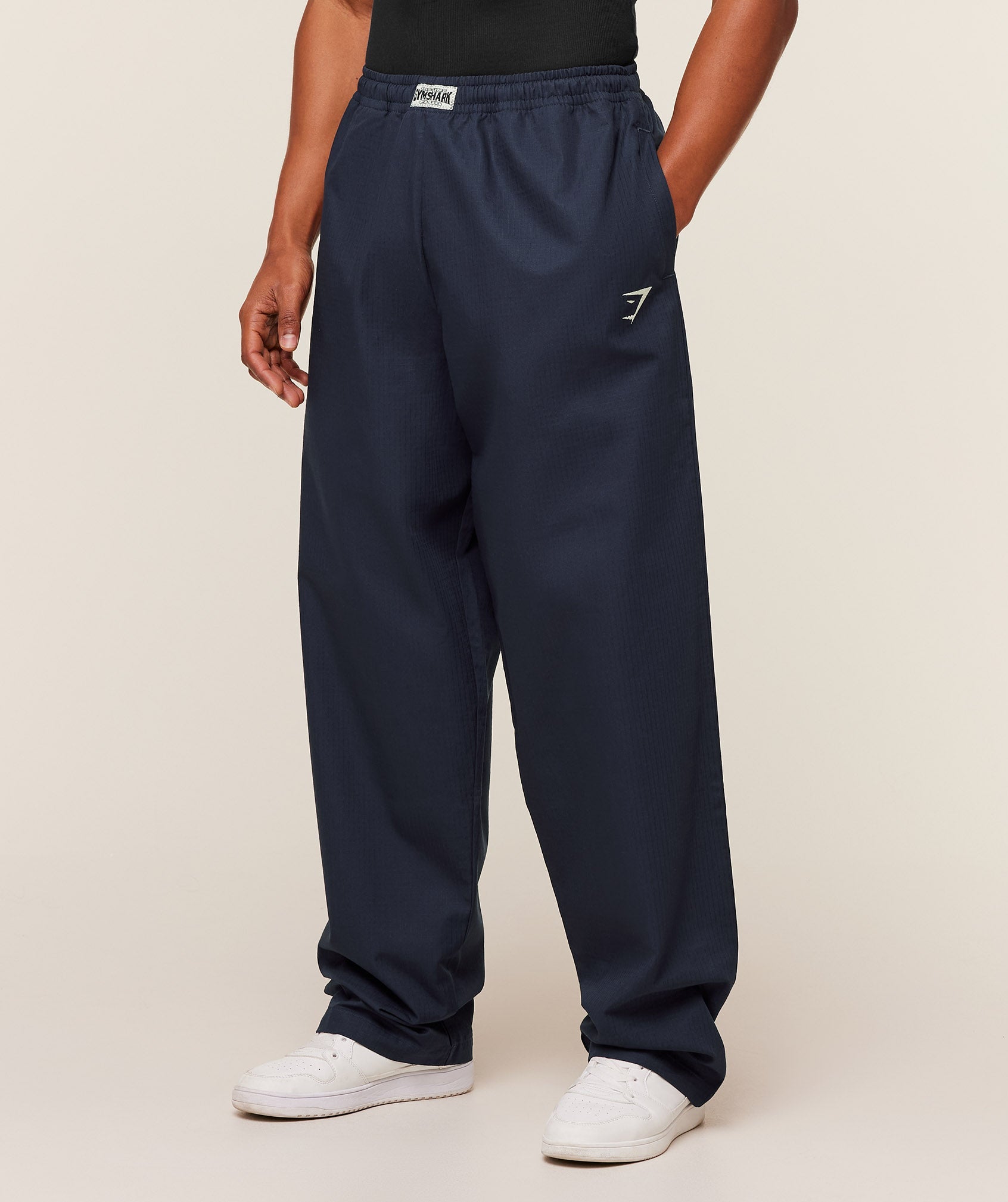 Gymshark Straight Leg Pumper Pants Heavy Blue