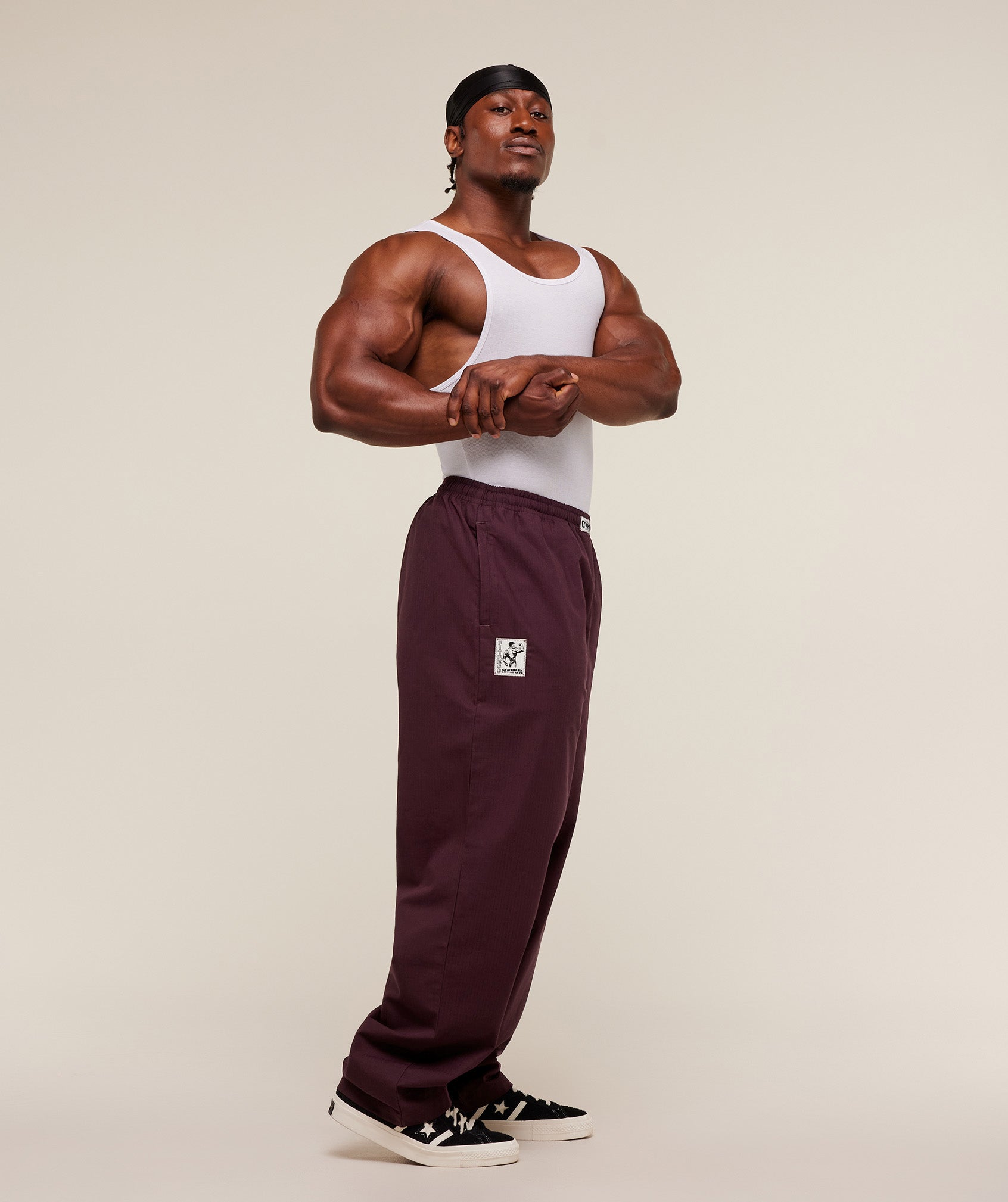 Gymshark Straight Leg Pumper Pants Cherry Purple