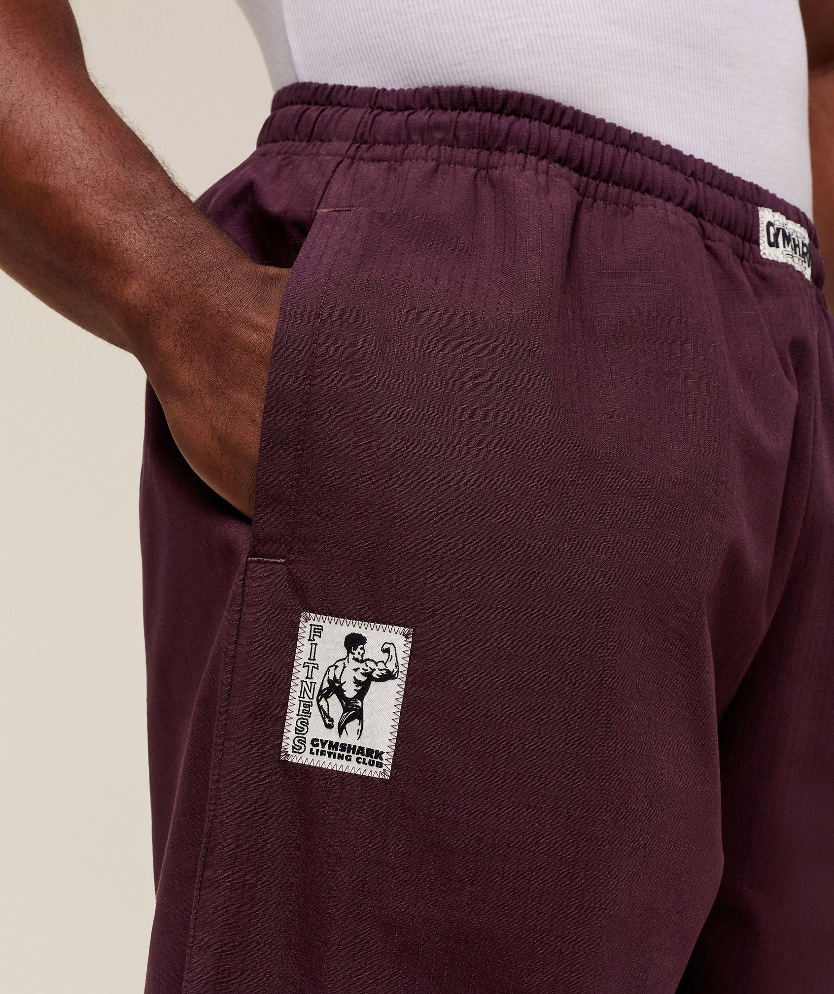 Gymshark Straight Leg Pumper Pants Cherry Purple