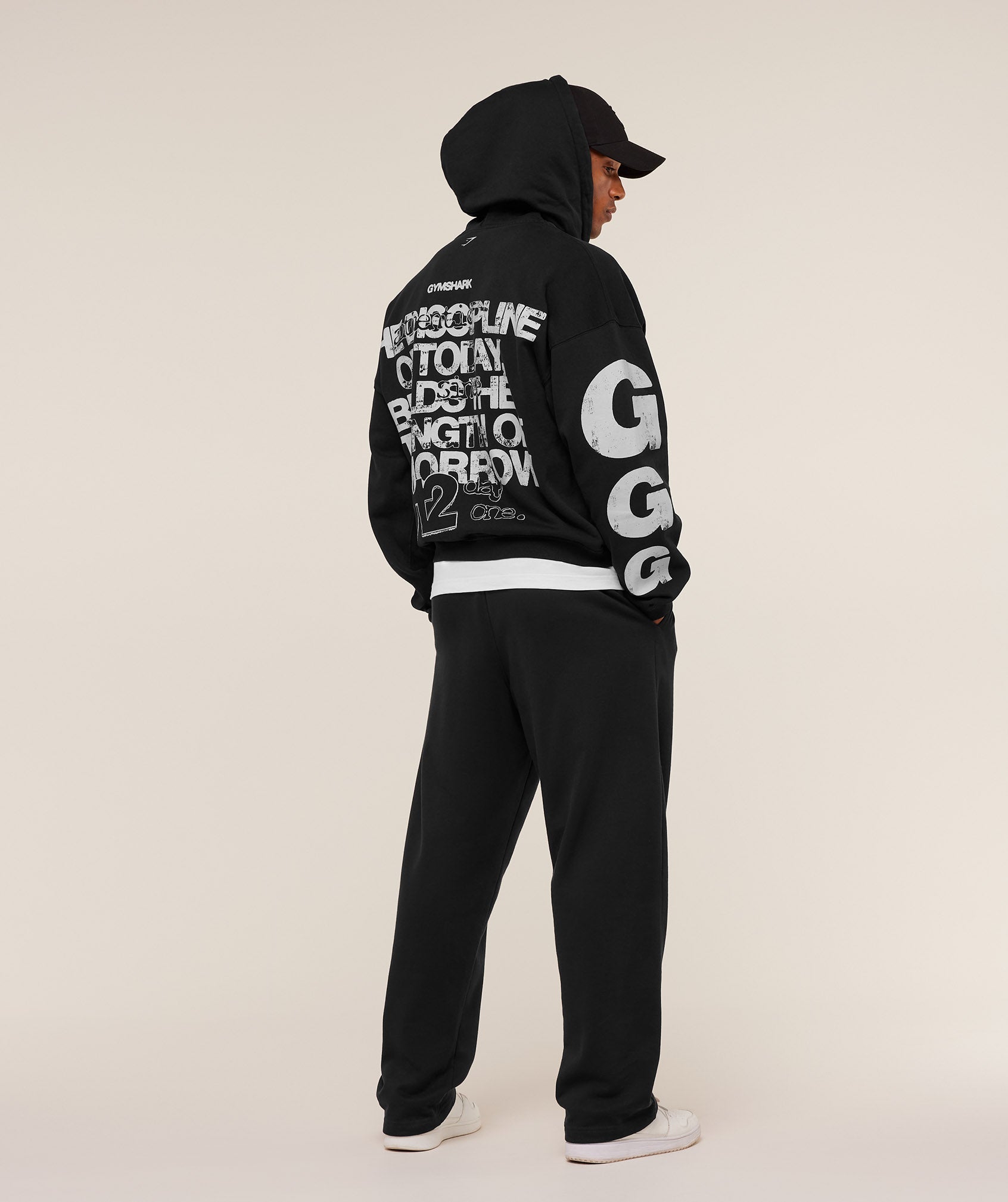 Gymshark Strength Of Tomorrow Zip Up Hoodie Black