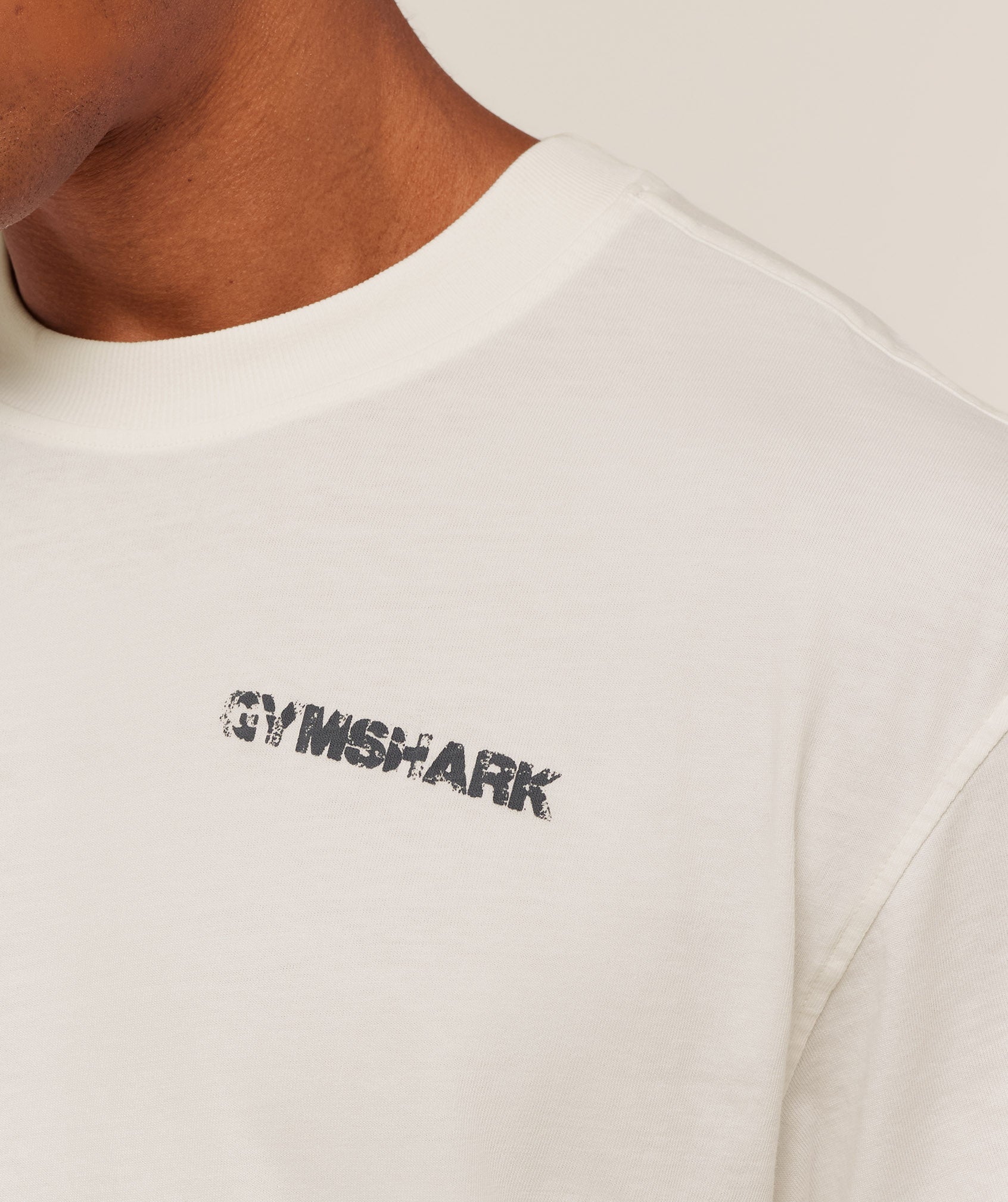 Gymshark Forever Striving T-Shirt Soft White