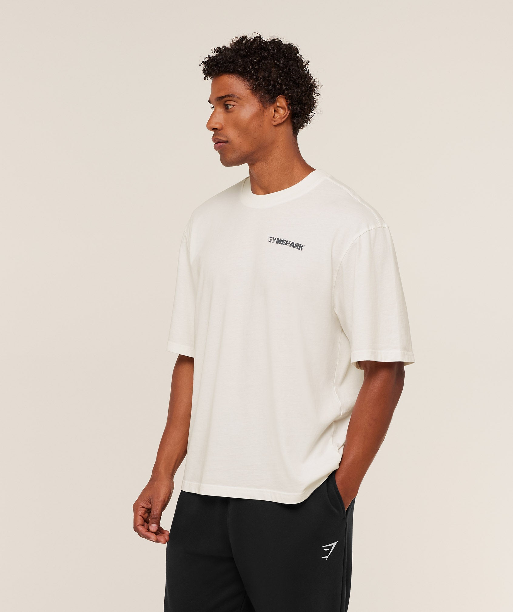 Gymshark Forever Striving T-Shirt Soft White