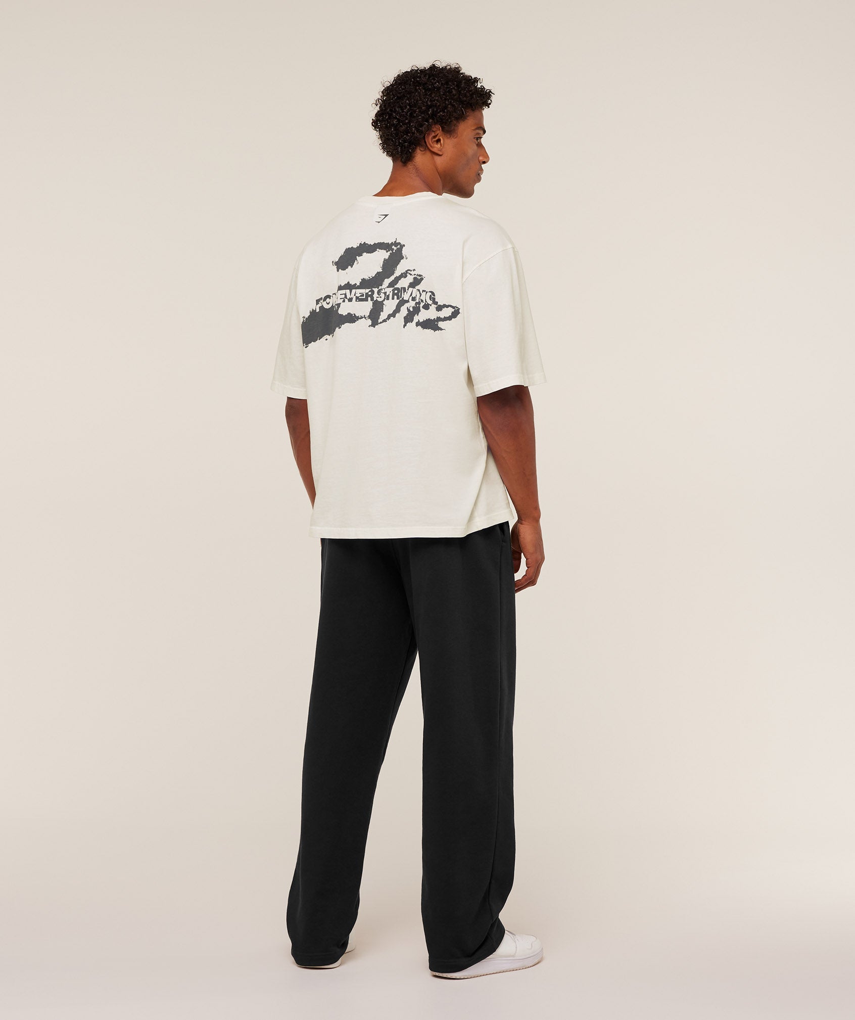 Gymshark Forever Striving T-Shirt Soft White