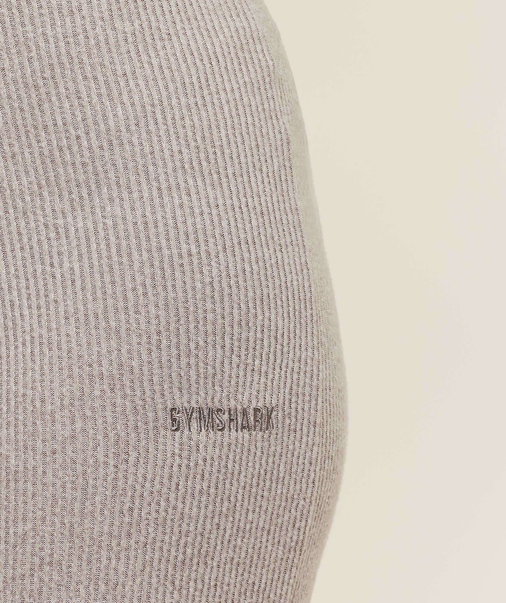 Women's Gymshark Supersoft Straight Leg Pant Light Grey Core Marl