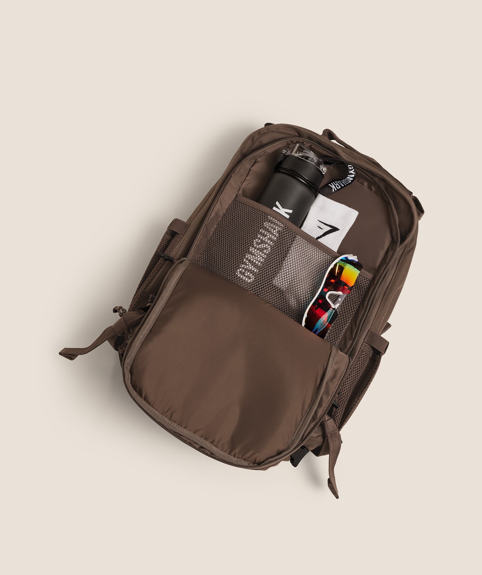 Women's Gymshark Tactical Backpack Soft Brown