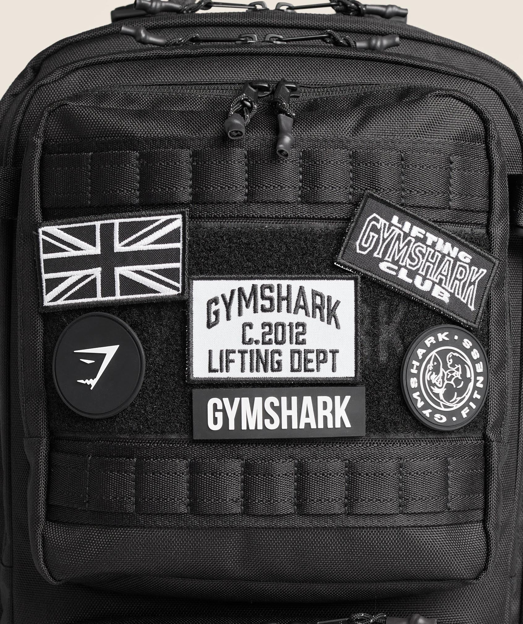 Women's Gymshark Tactical Backpack Black