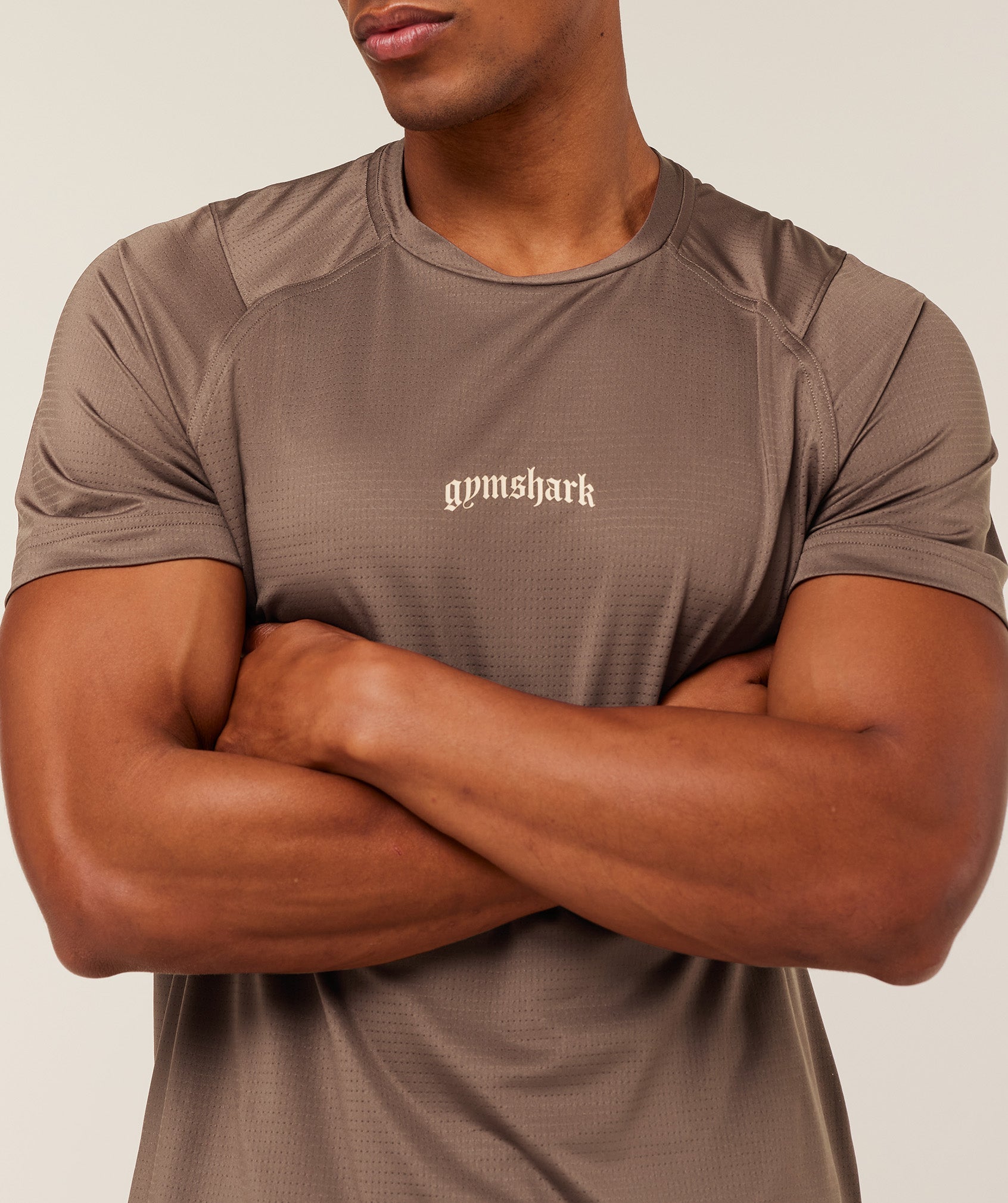 Gymshark Tactical T-Shirt Soft Brown