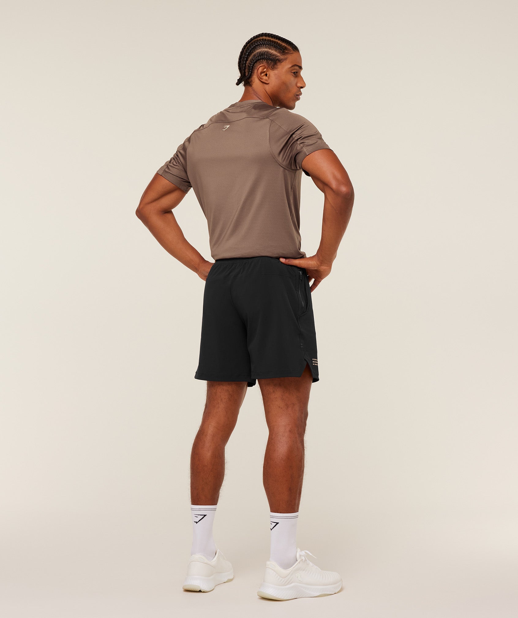 Gymshark Tactical T-Shirt Soft Brown