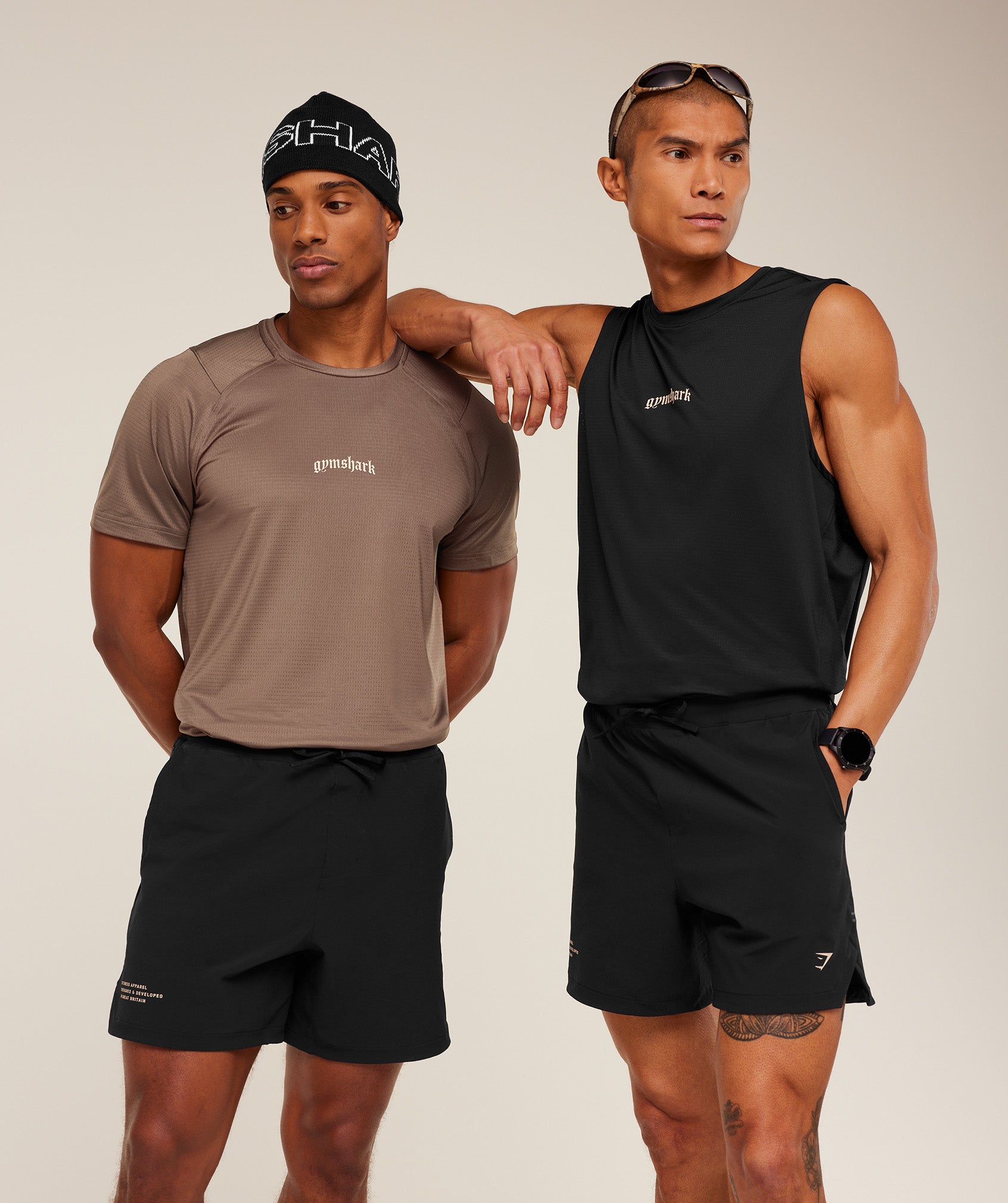 Gymshark Tactical T-Shirt Soft Brown