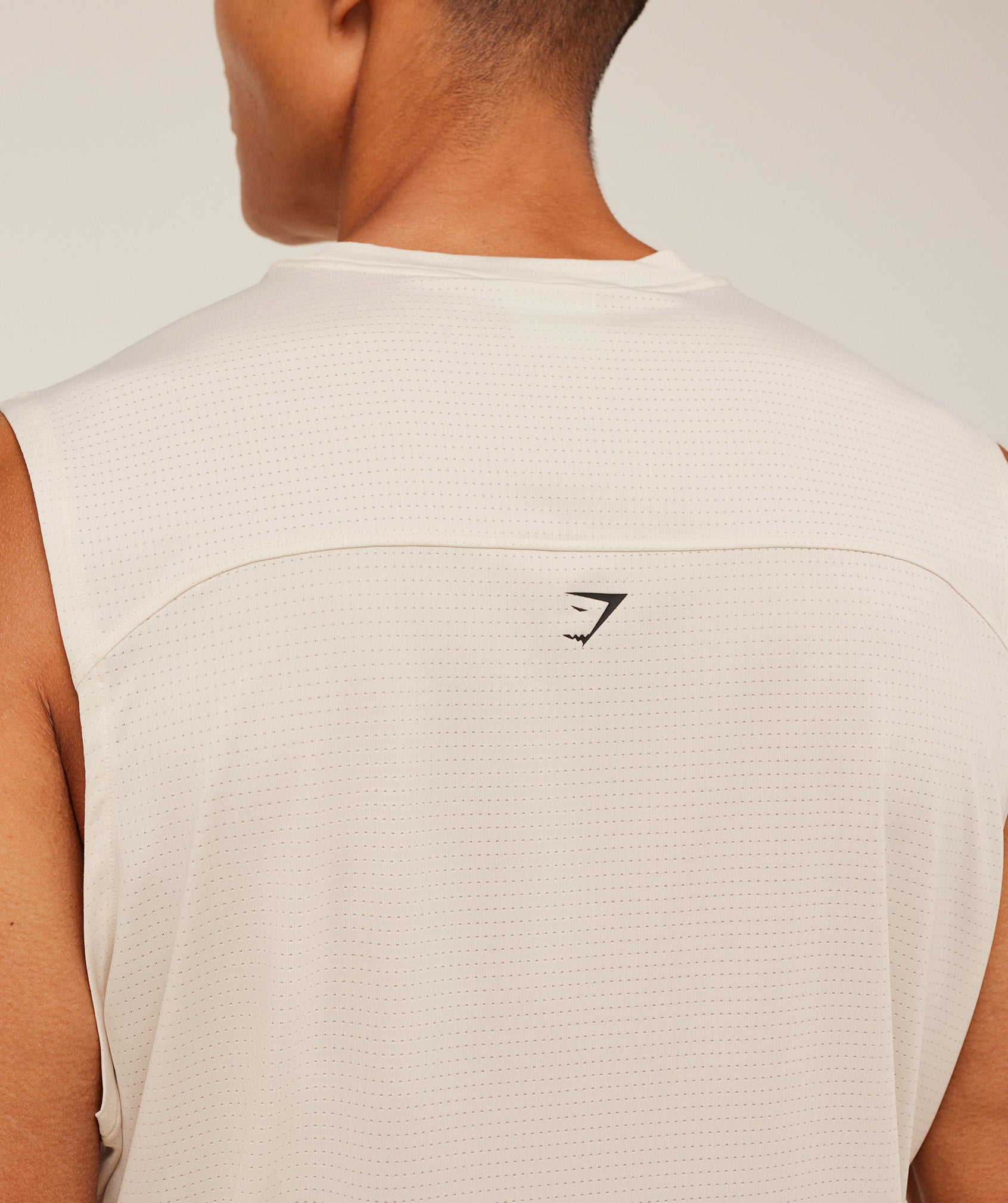 Gymshark Tactical Tank Oat White