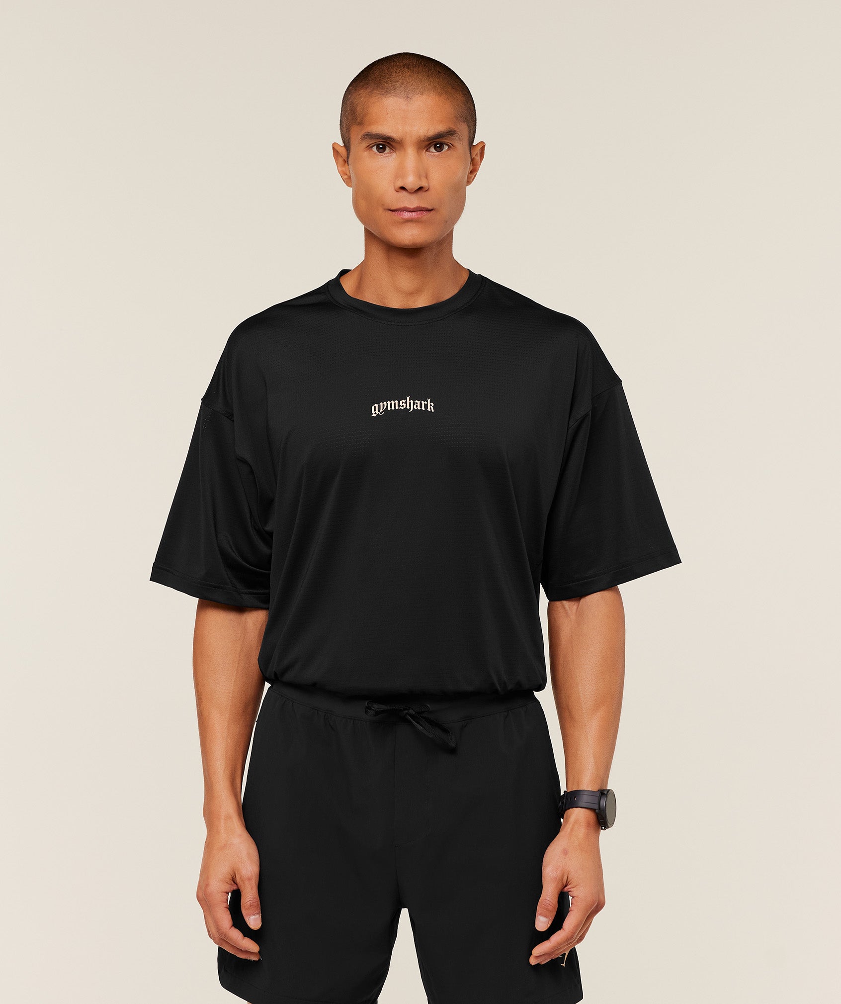 Gymshark Tactical Oversized T-Shirt Black