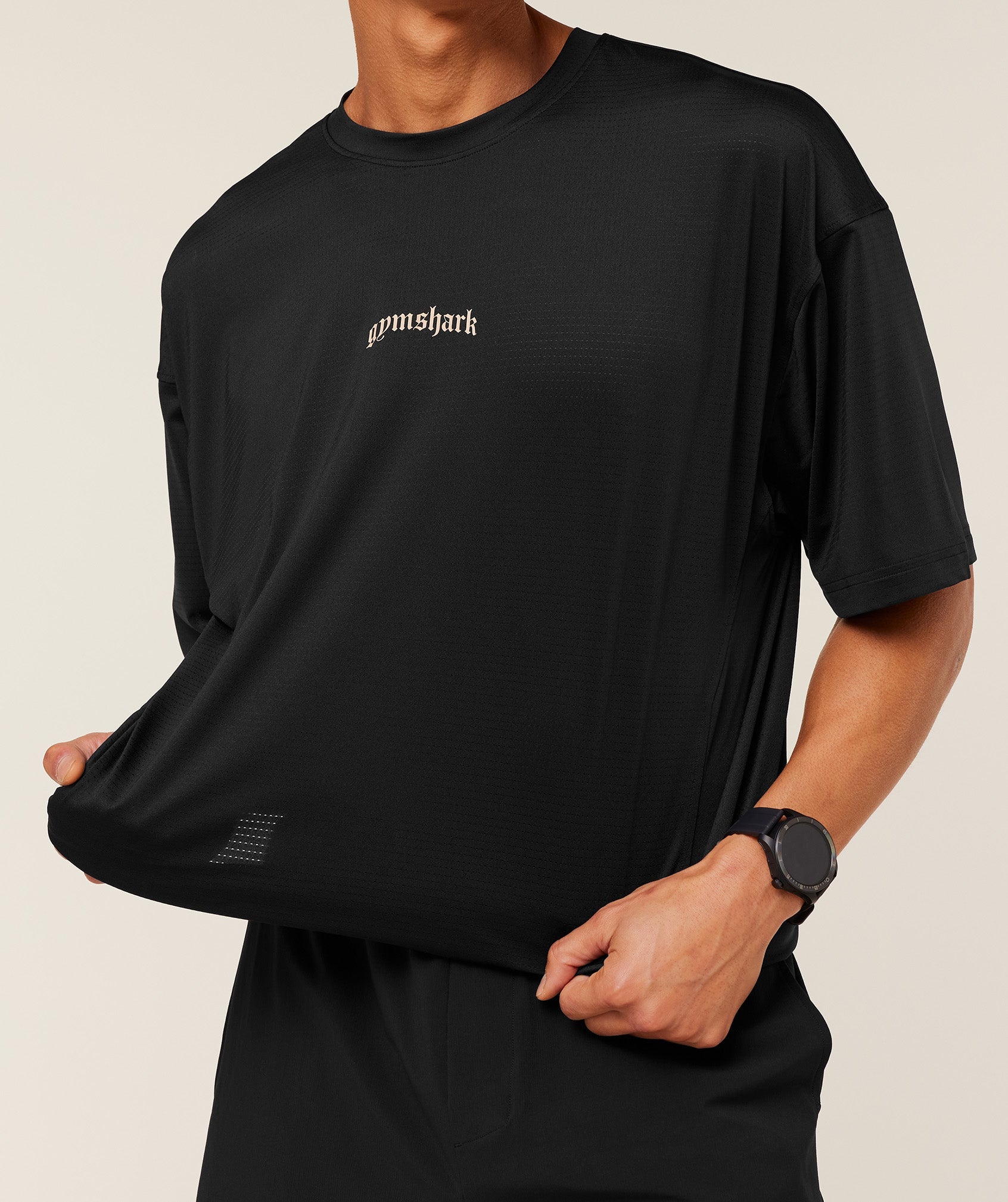 Gymshark Tactical Oversized T-Shirt Black