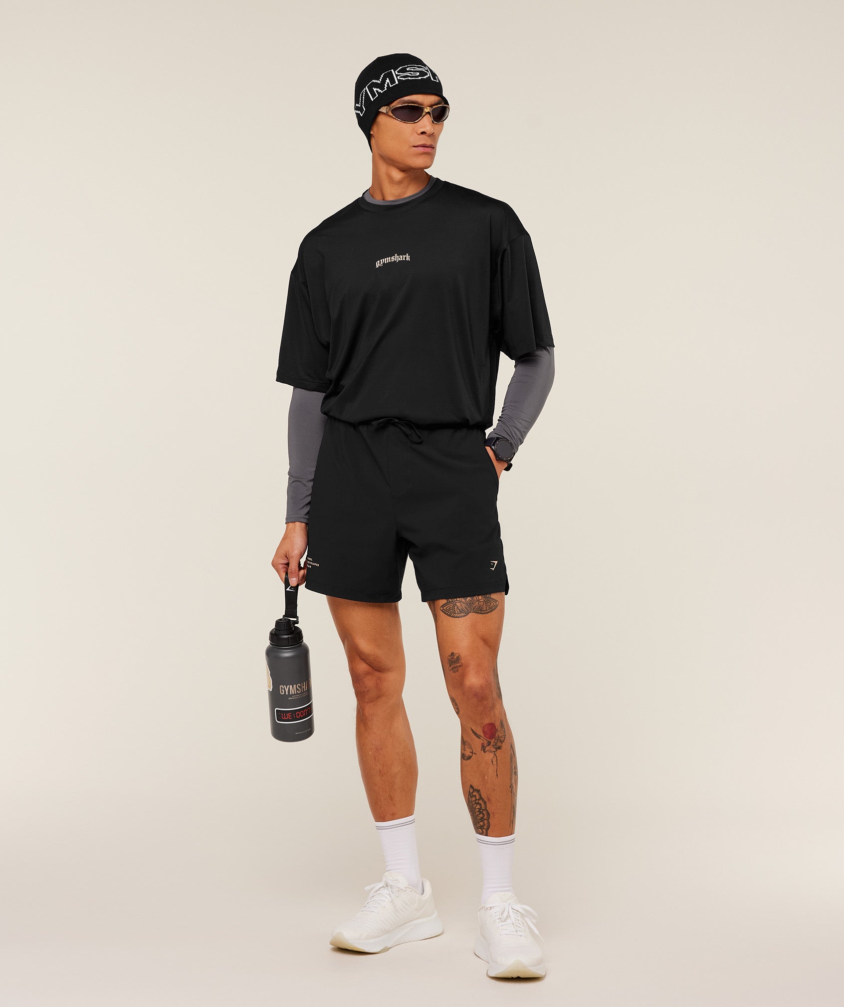 Gymshark Tactical Oversized T-Shirt Black