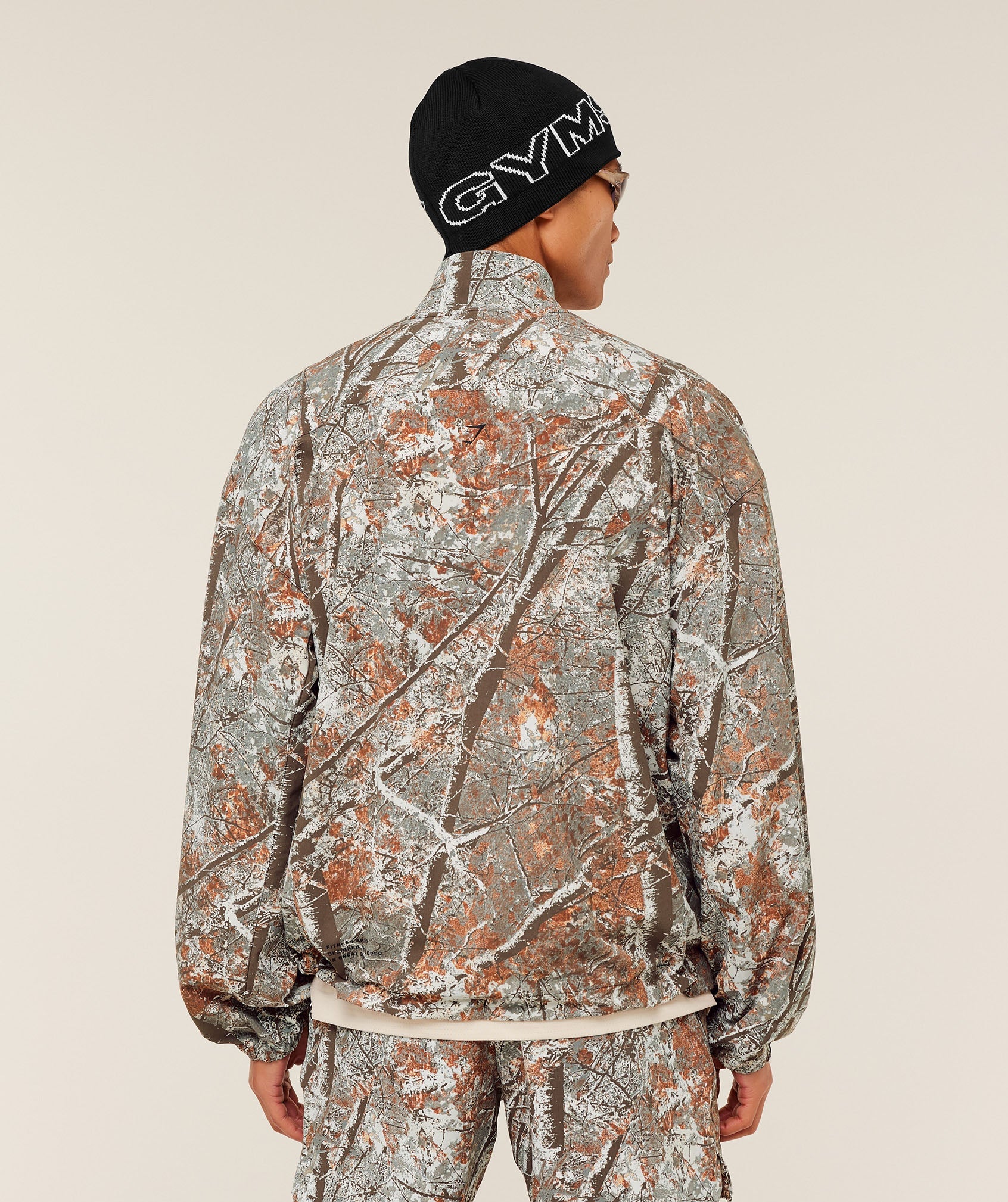 Gymshark Tactical Shell 1/4 Zip Linen Brown