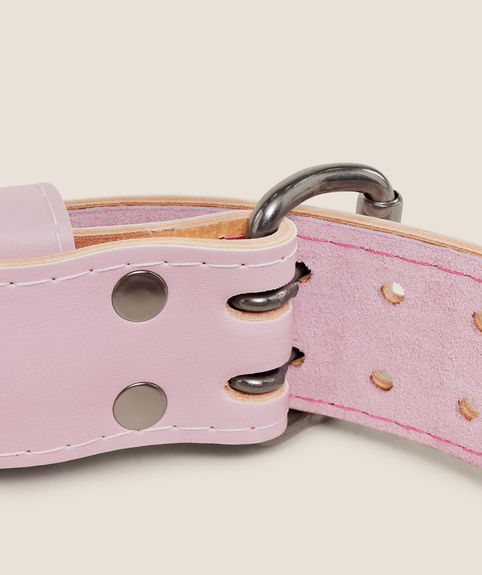 Women's Gymshark Graphic Tapered Lifting Belt Cloud Pink