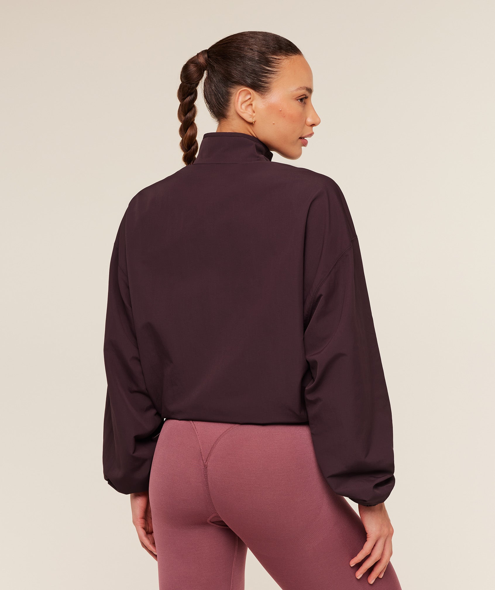 Women's Gymshark To From Zip Through Cherry Purple