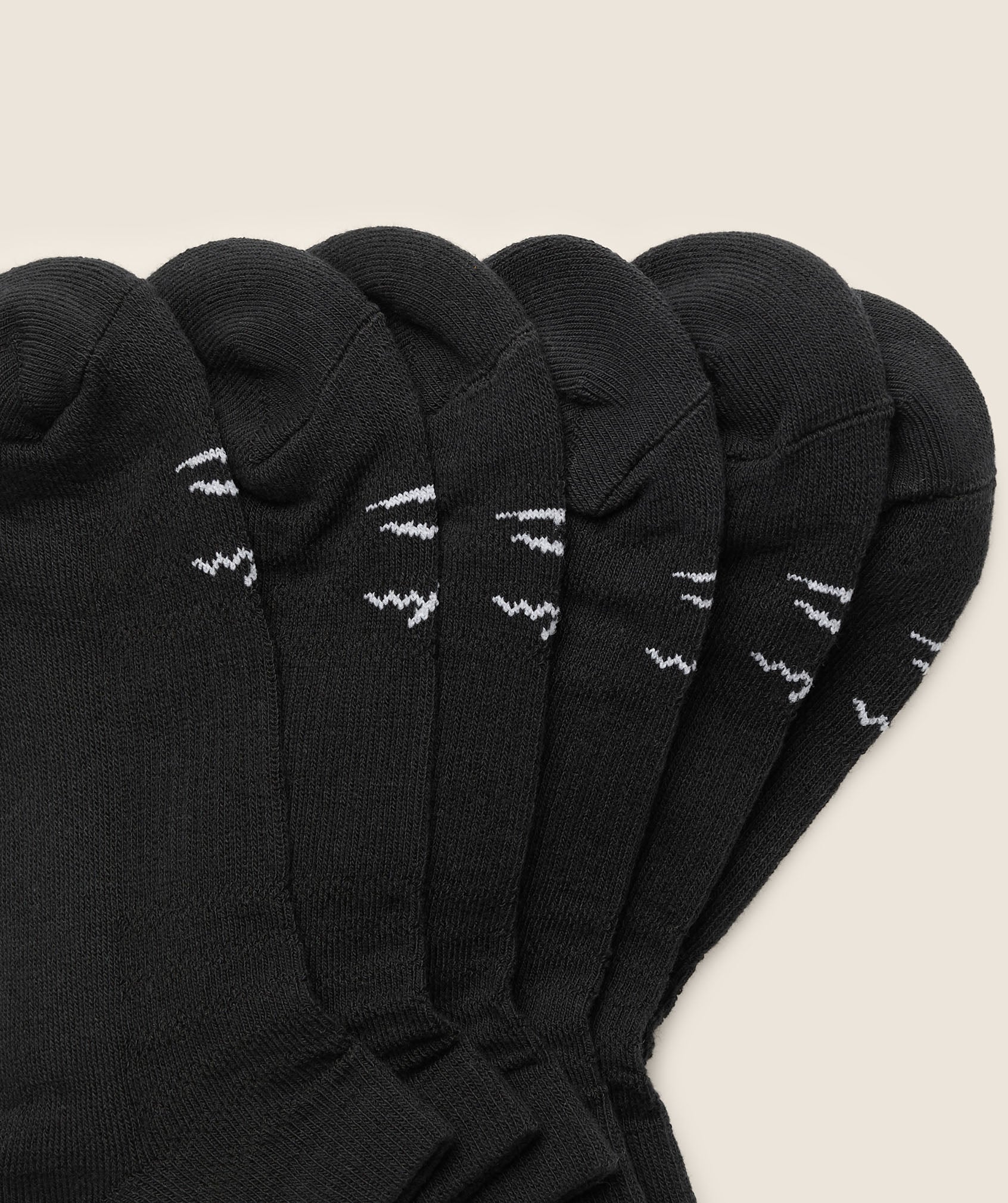 Women's Gymshark Trainer Socks 3Pk Black