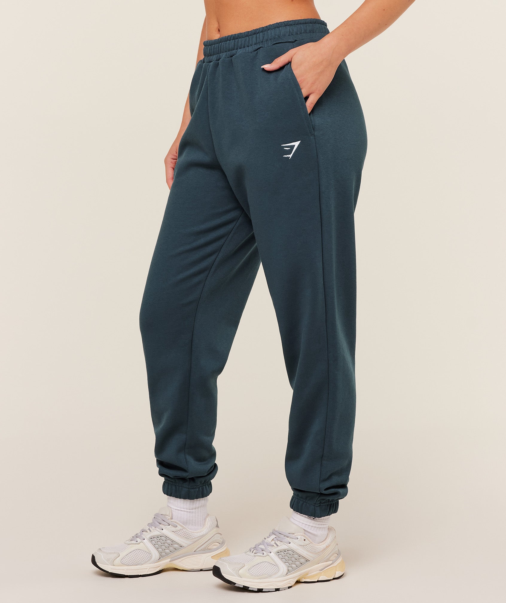 Women's Gymshark Training Fleece Joggers Gs Stealth Blue