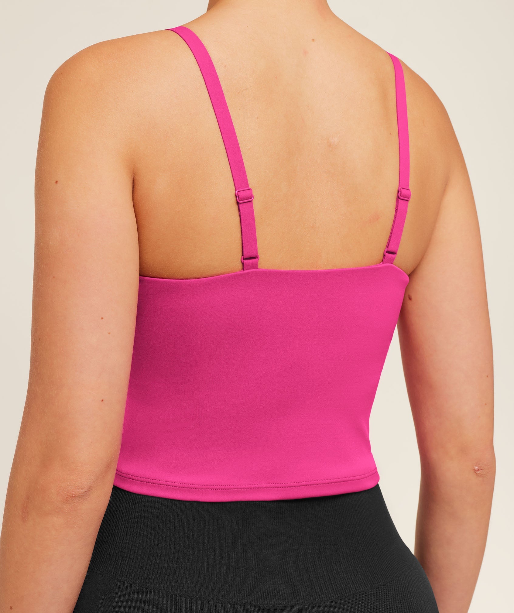 Women's Gymshark Training Cami Tank With Shelf Super-Set Pink