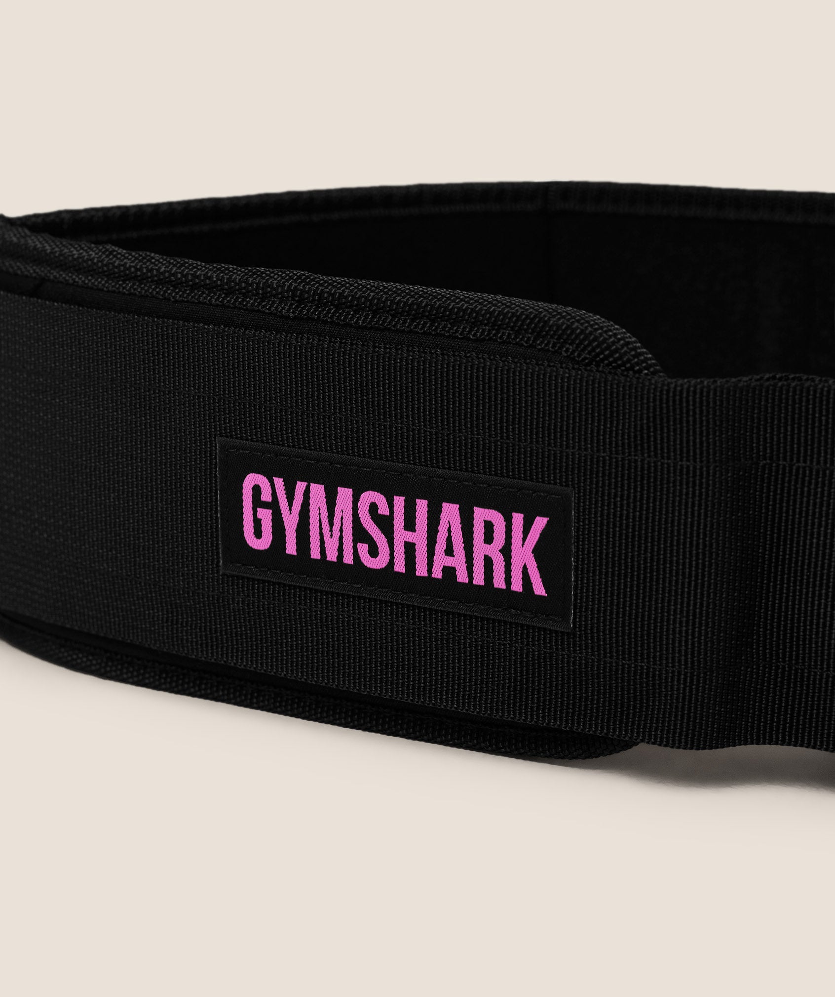 Women's Gymshark Velcro Weightlifting Belt Gs Black