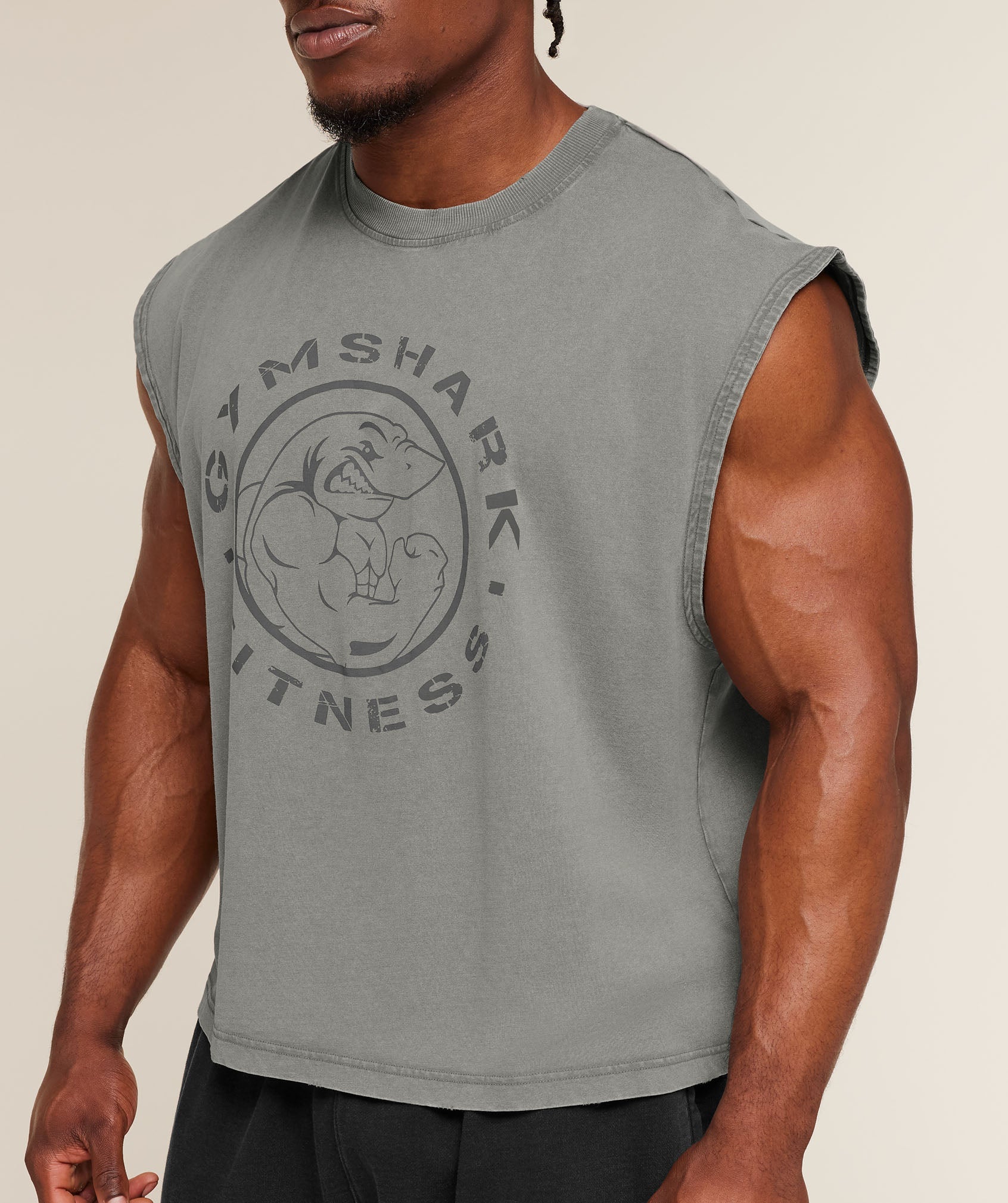 Gymshark Vintage Legacy Tank Ash Grey