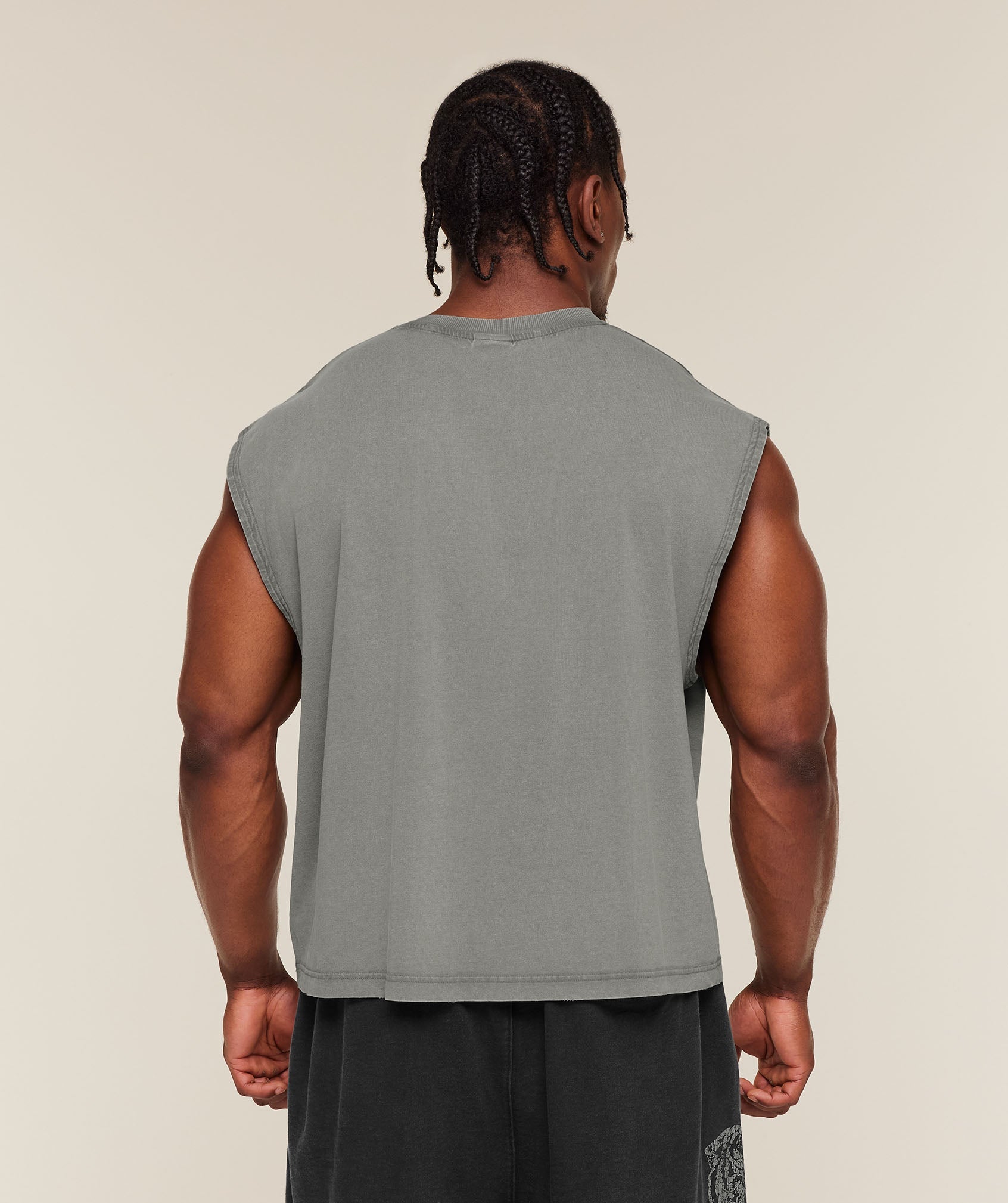 Gymshark Vintage Legacy Tank Ash Grey