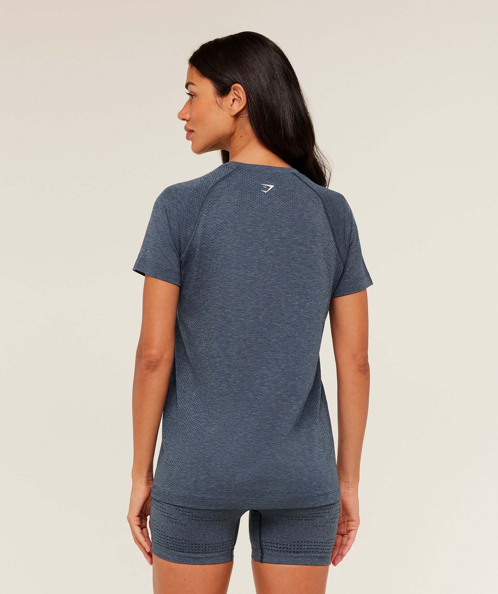 Women's Gymshark Vital Light T-Shirt Gs Stealth Blue