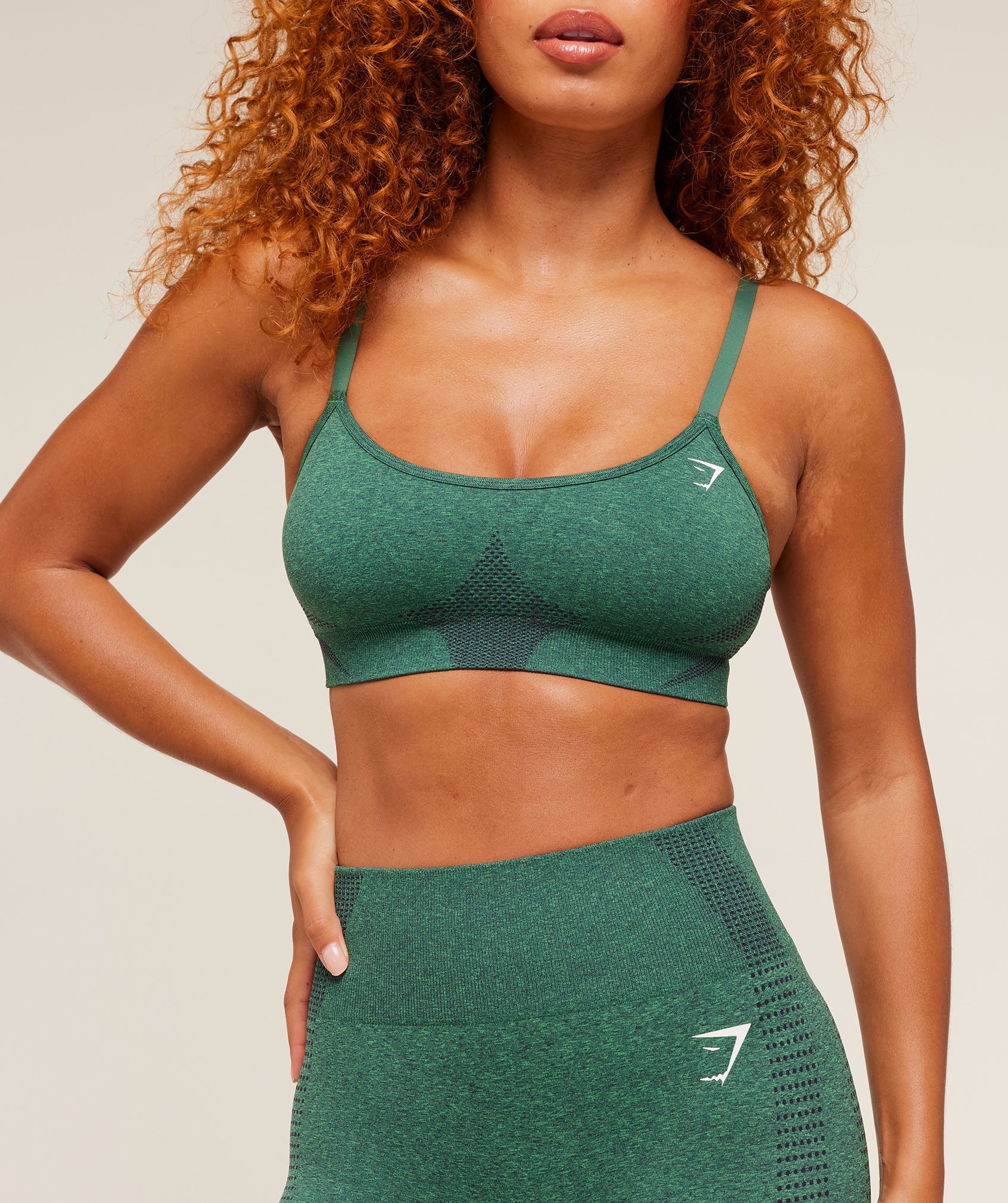 Women's Gymshark Vital Sports Bra Gs Lift Green