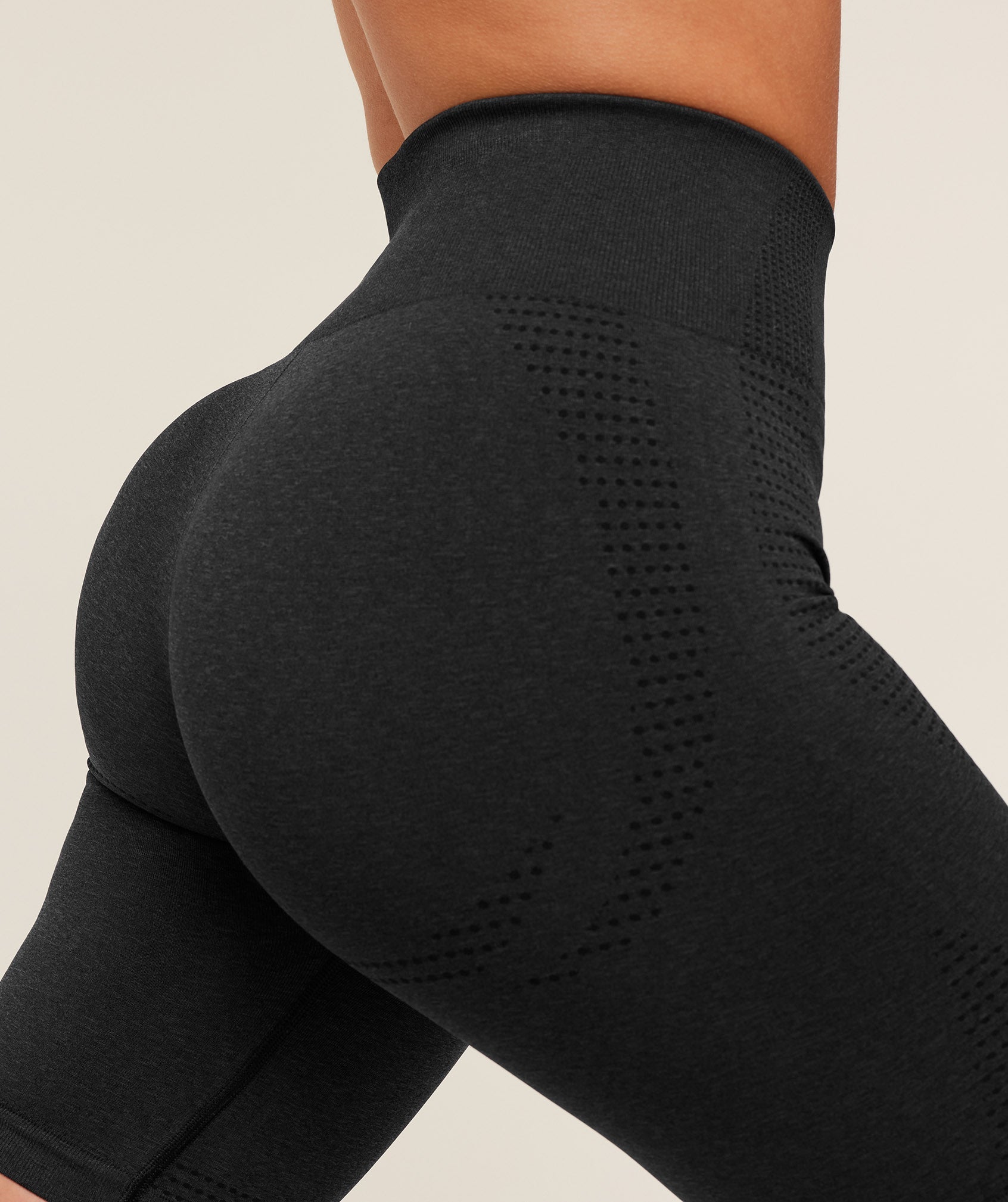 Women's Gymshark Vital 7" Shorts Black Marl