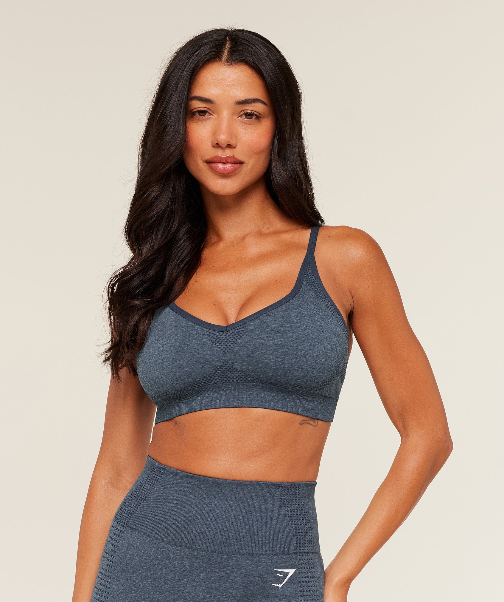 Women's Gymshark Vital Sports Bra Gs Stealth Blue