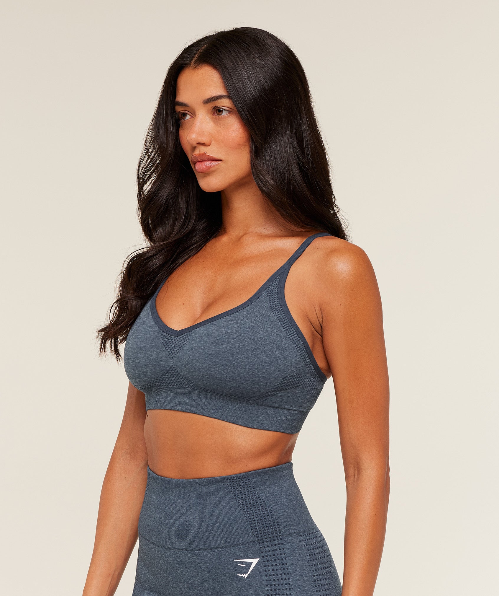Women's Gymshark Vital Sports Bra Gs Stealth Blue