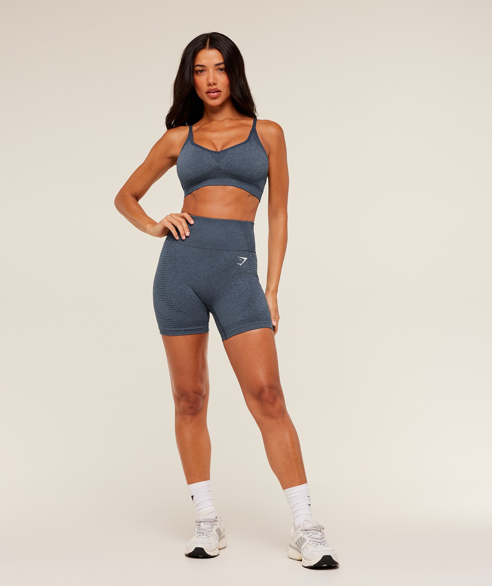Women's Gymshark Vital Sports Bra Gs Stealth Blue