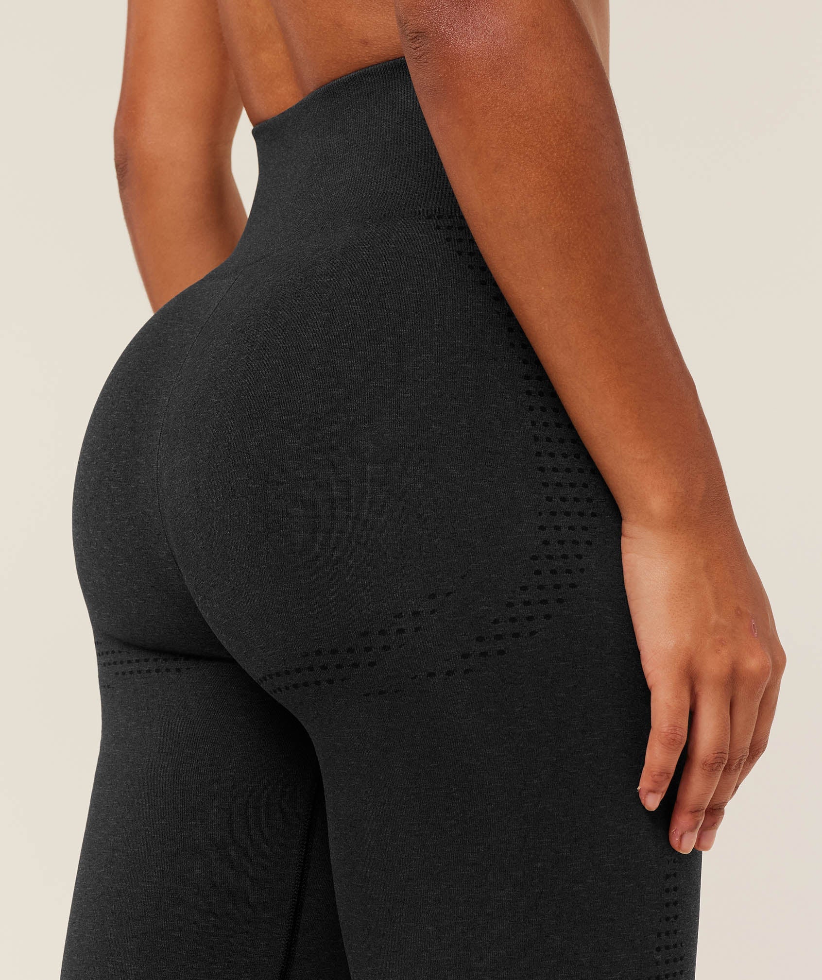 Women's Gymshark Vital Tall Leggings Black Marl