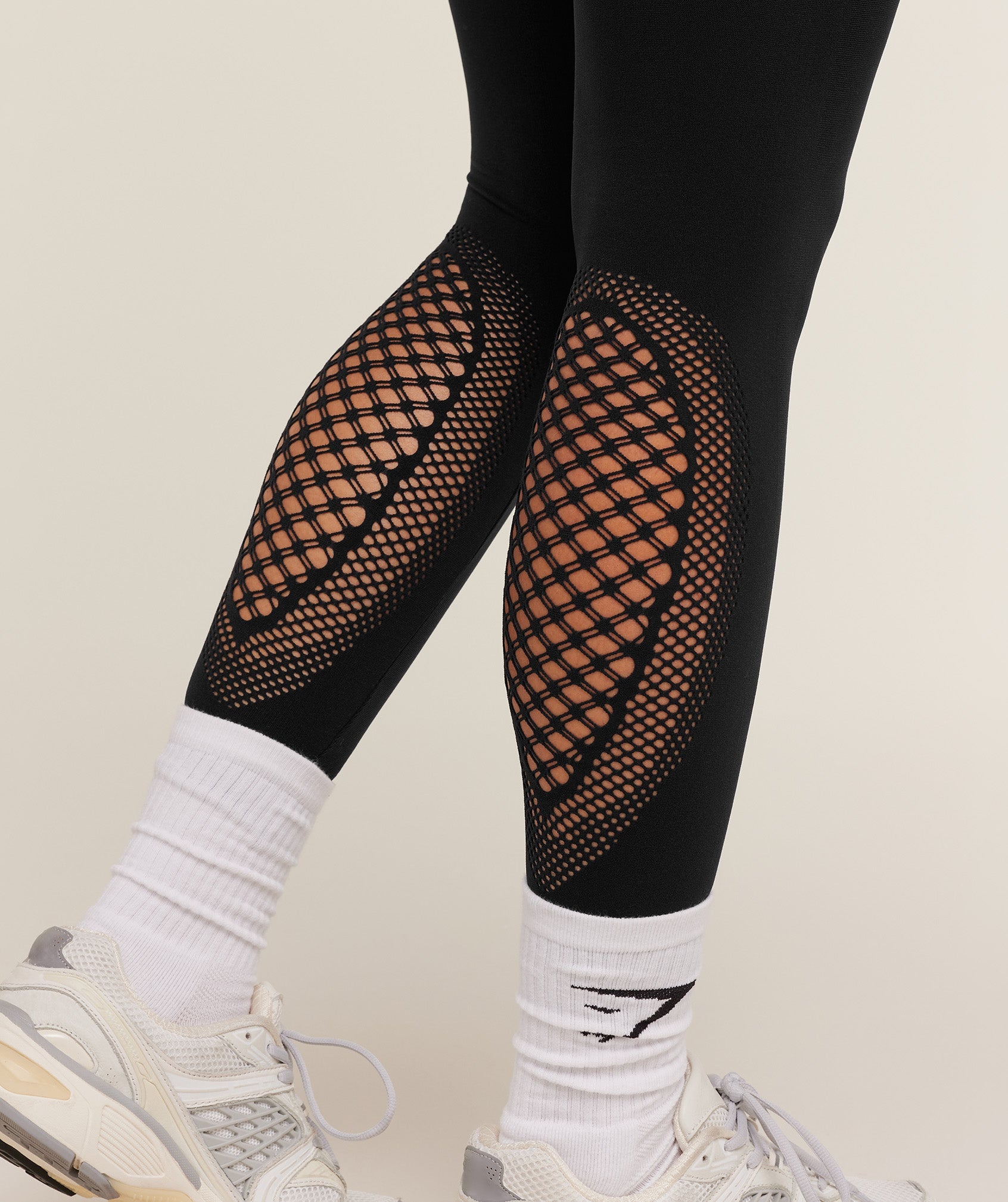 Women's Gymshark Warp Leggings Gs Black