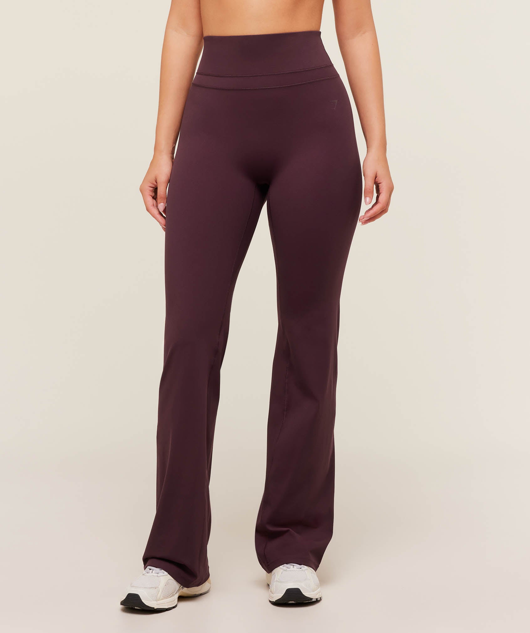 Women's Gymshark Whitney Regular Flared Legging Cherry Purple
