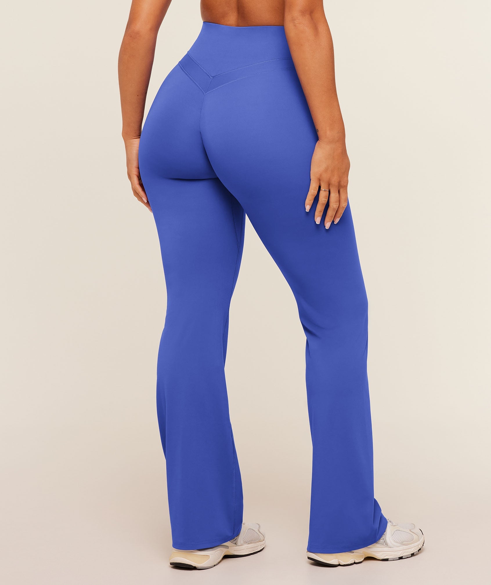 Women's Gymshark Whitney Regular Flared Legging Force Blue