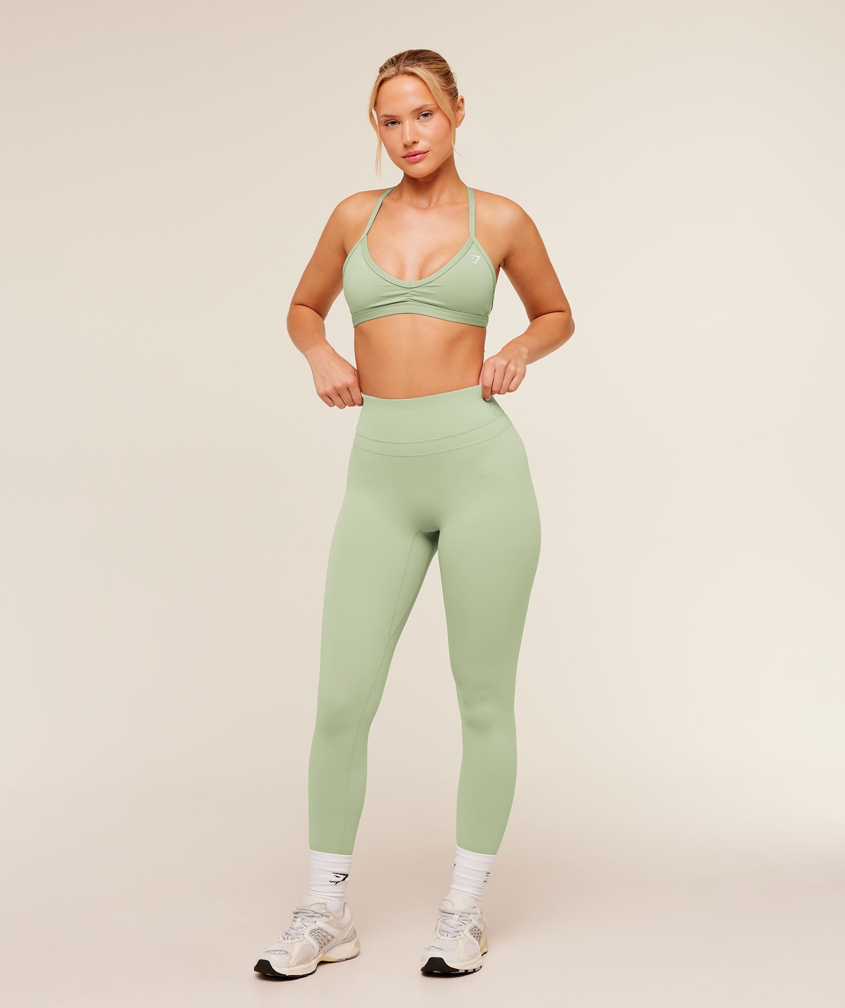 Women's Gymshark Whitney Regular Legging Haze Green