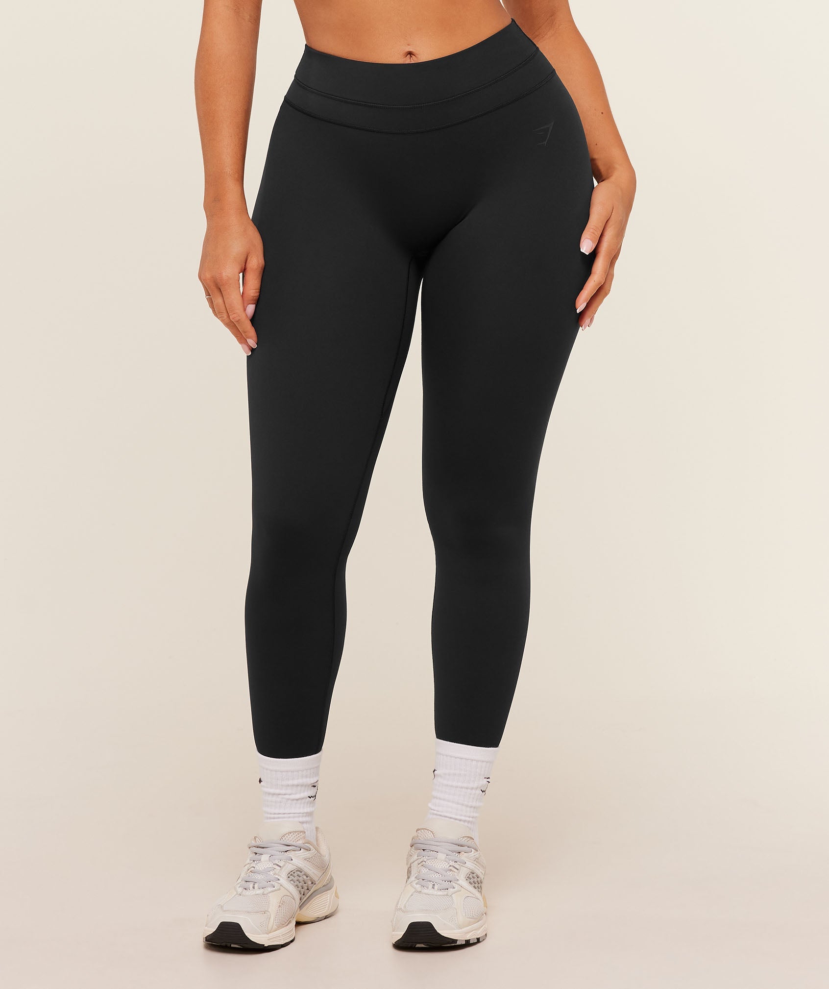 Women's Gymshark Whitney Mid-High Rise Leggings Black
