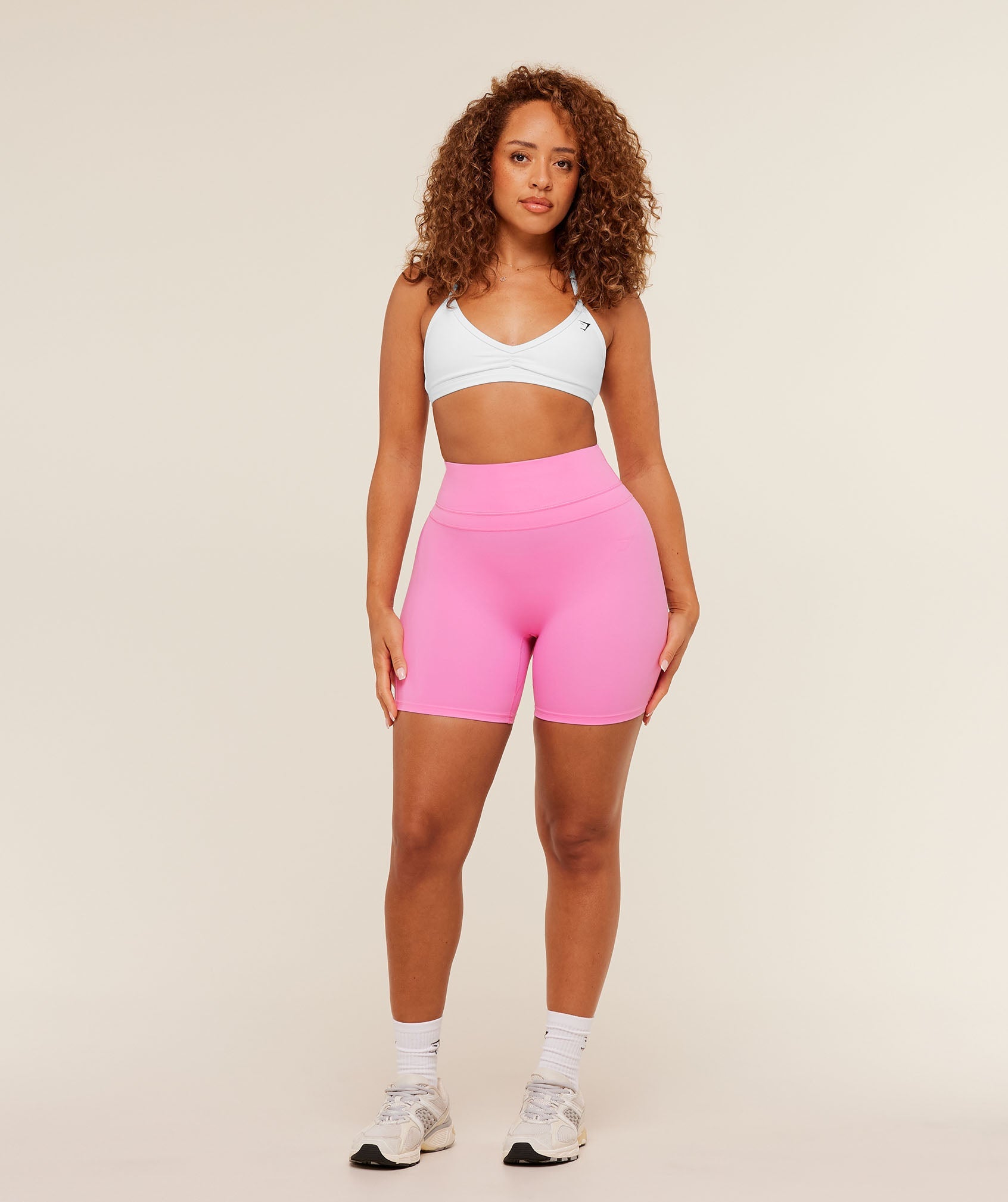 Women's Gymshark Whitney Shorts Focus Pink