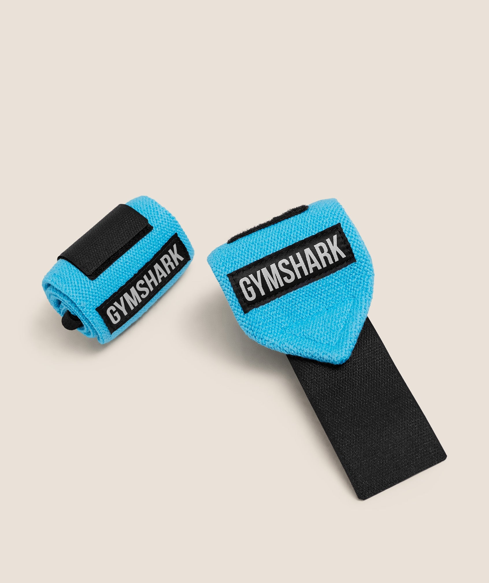 Women's Gymshark Wrist Straps Brand Blue
