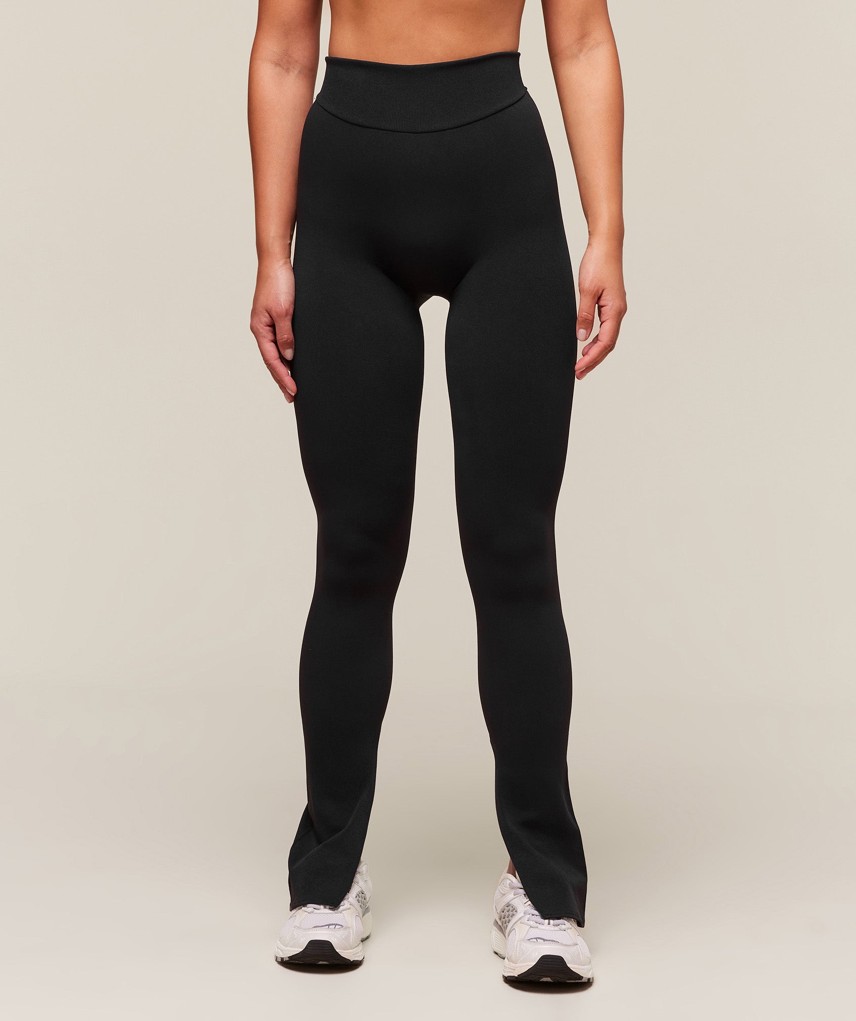 Women's Gymshark Everywear Warp Knit Flare Leggings Black