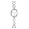 Swarovski Imber Oval Watch Swiss Made Metal Bracelet Silver Tone Stainless Steel SW5740826