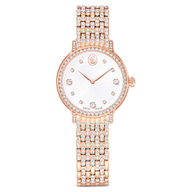 Swarovski Imber Watch Swiss Made Metal Bracelet Rose Gold Tone Rose Gold-Tone Finish SW5741227